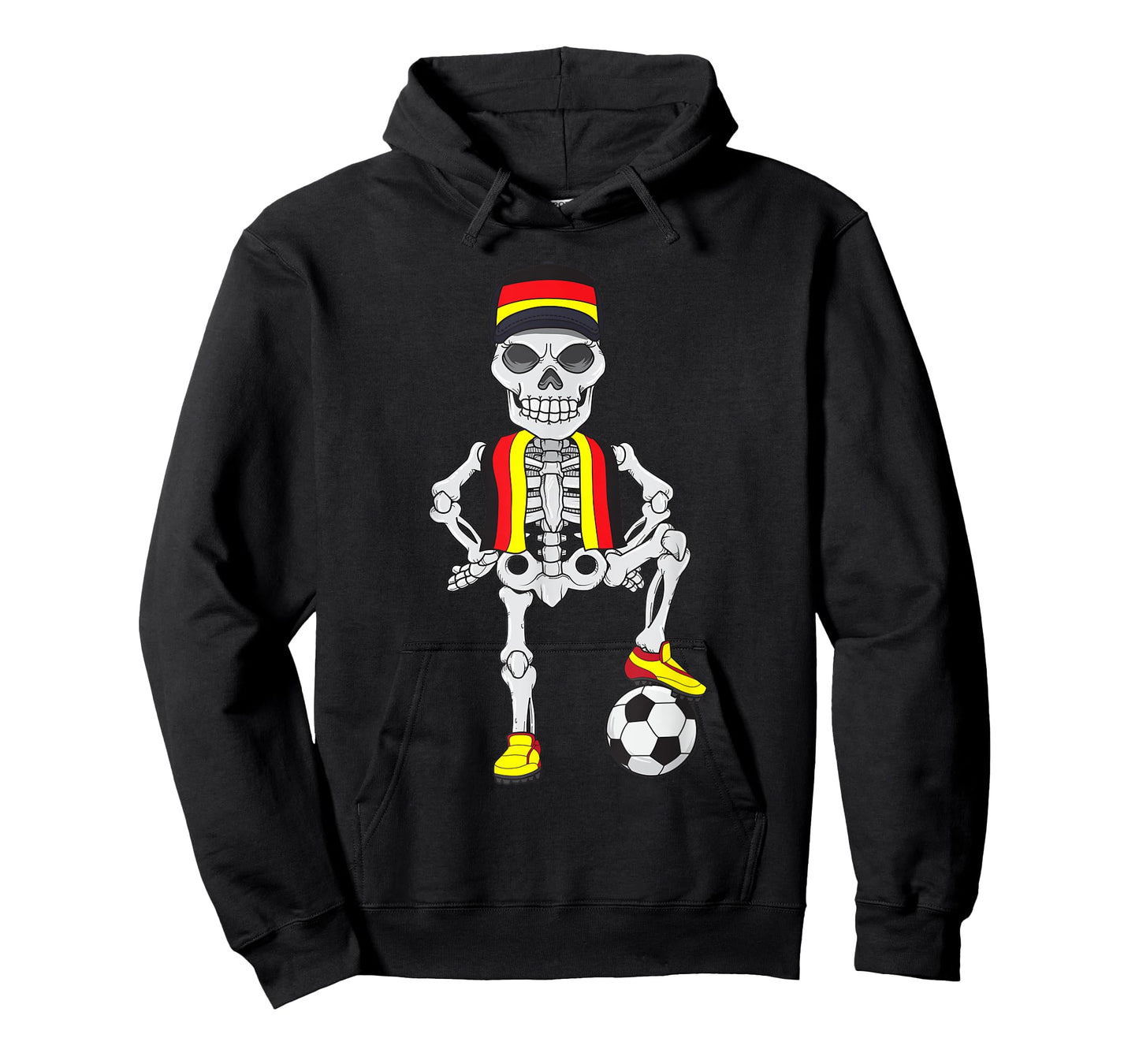 Germany Soccer Skeleton Fan Team T-Shirt