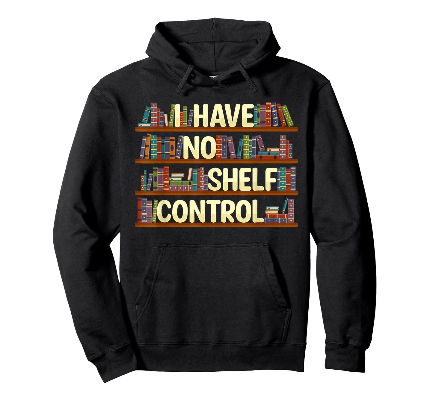 I Have No Shelf Control Shirt Book Lover Reading Bookworm T-Shirt