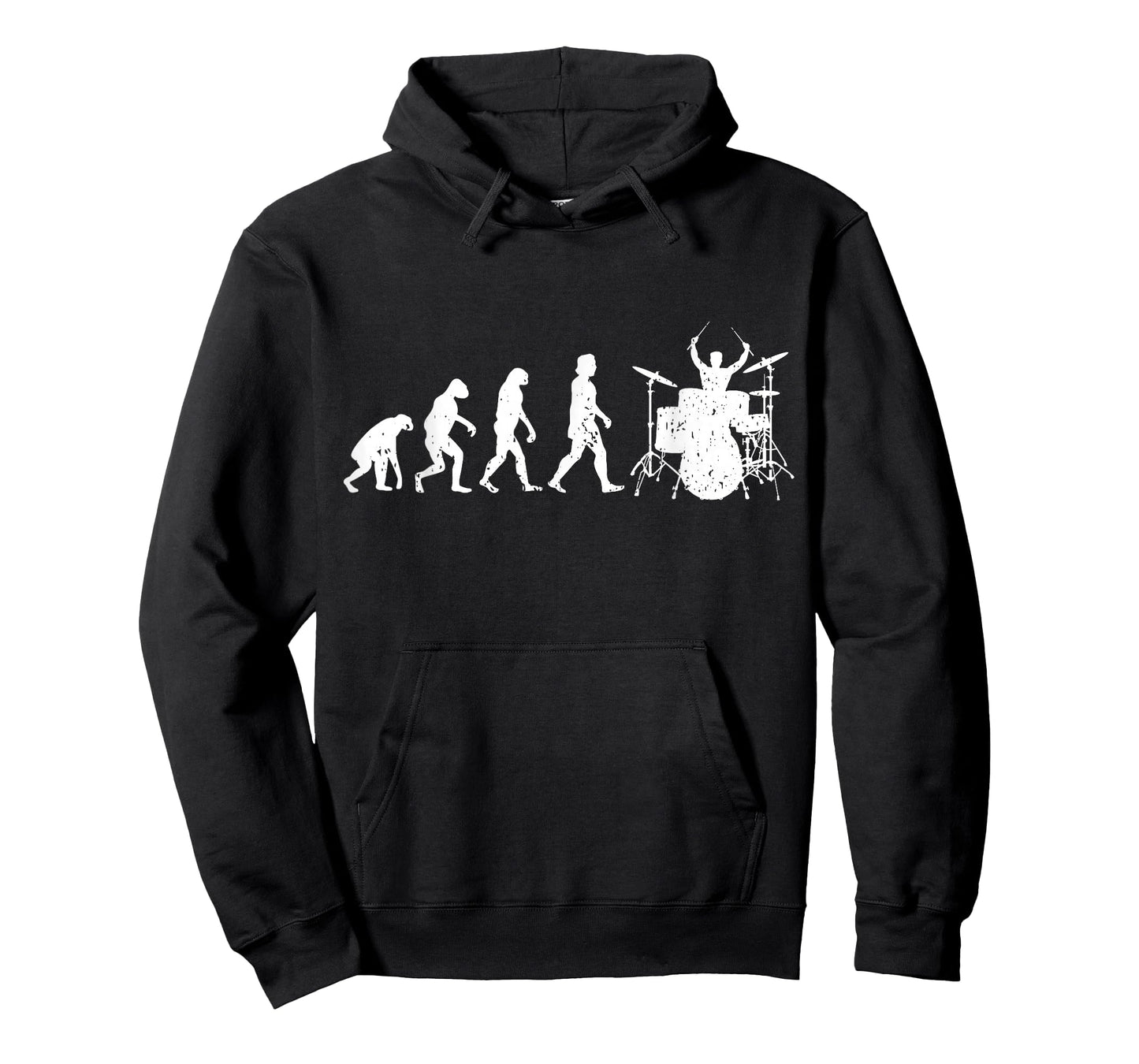 Drumming Evolution Funny Drummer T-Shirt