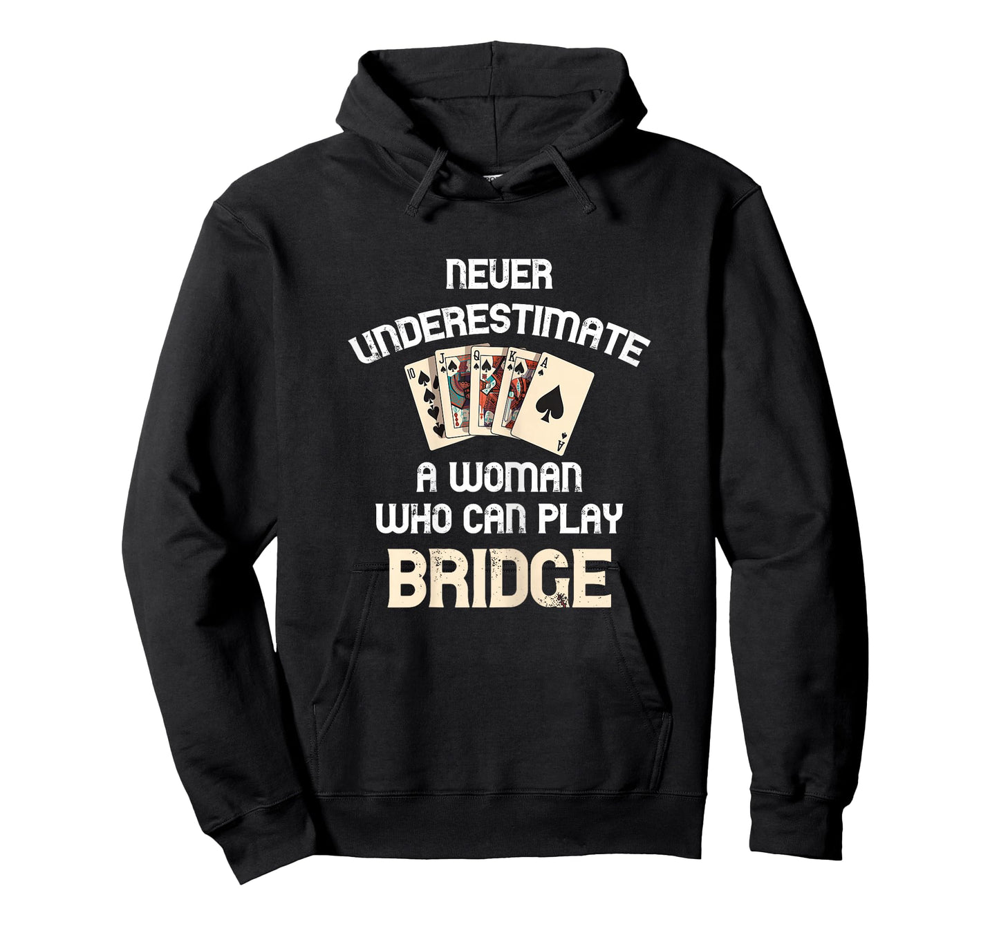 Bridge Player Never Underestimate A Woman Bridge Card Game T-Shirt