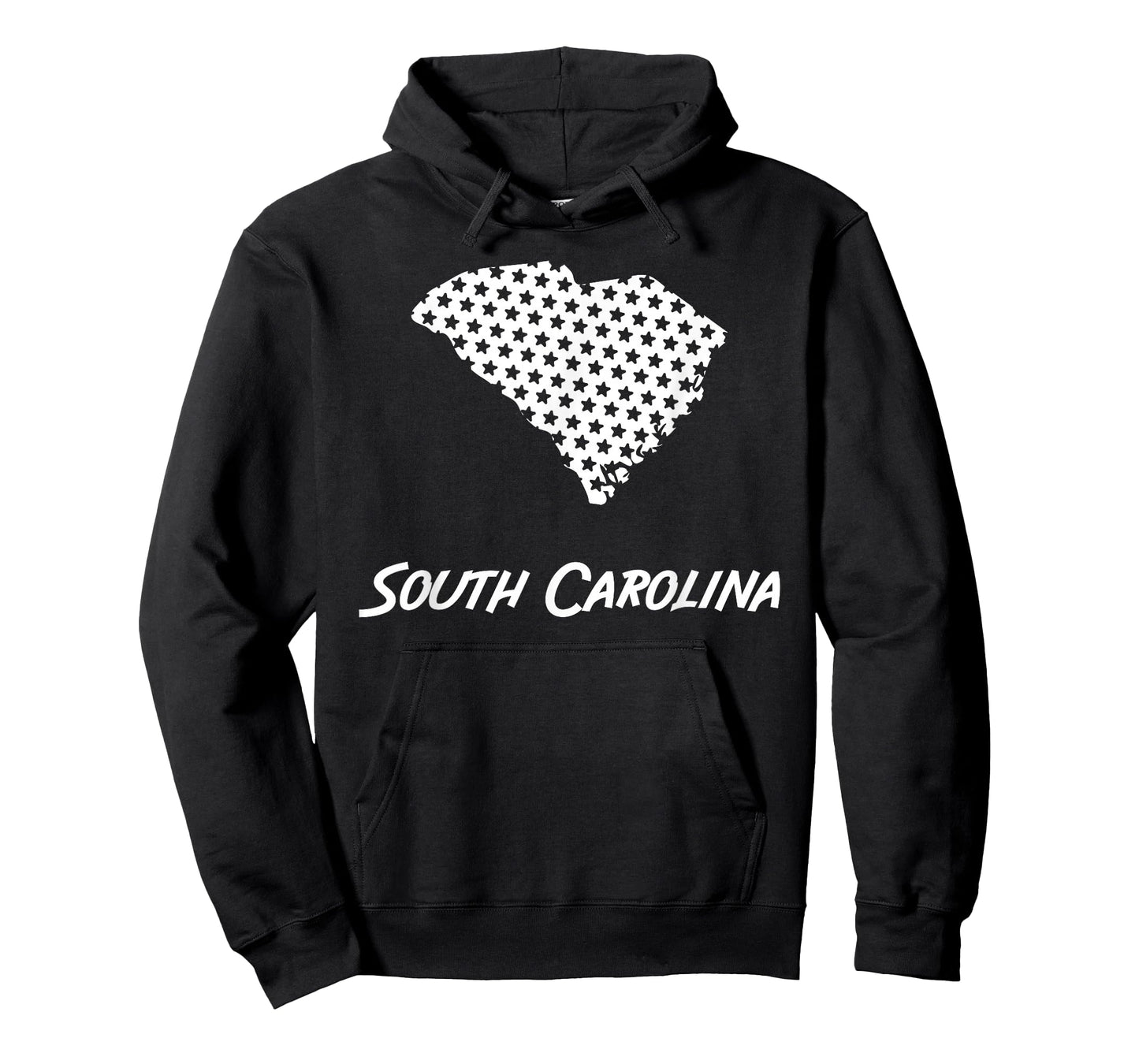 South Carolina USA State Outline Stars Vintage Retro Design T-Shirt