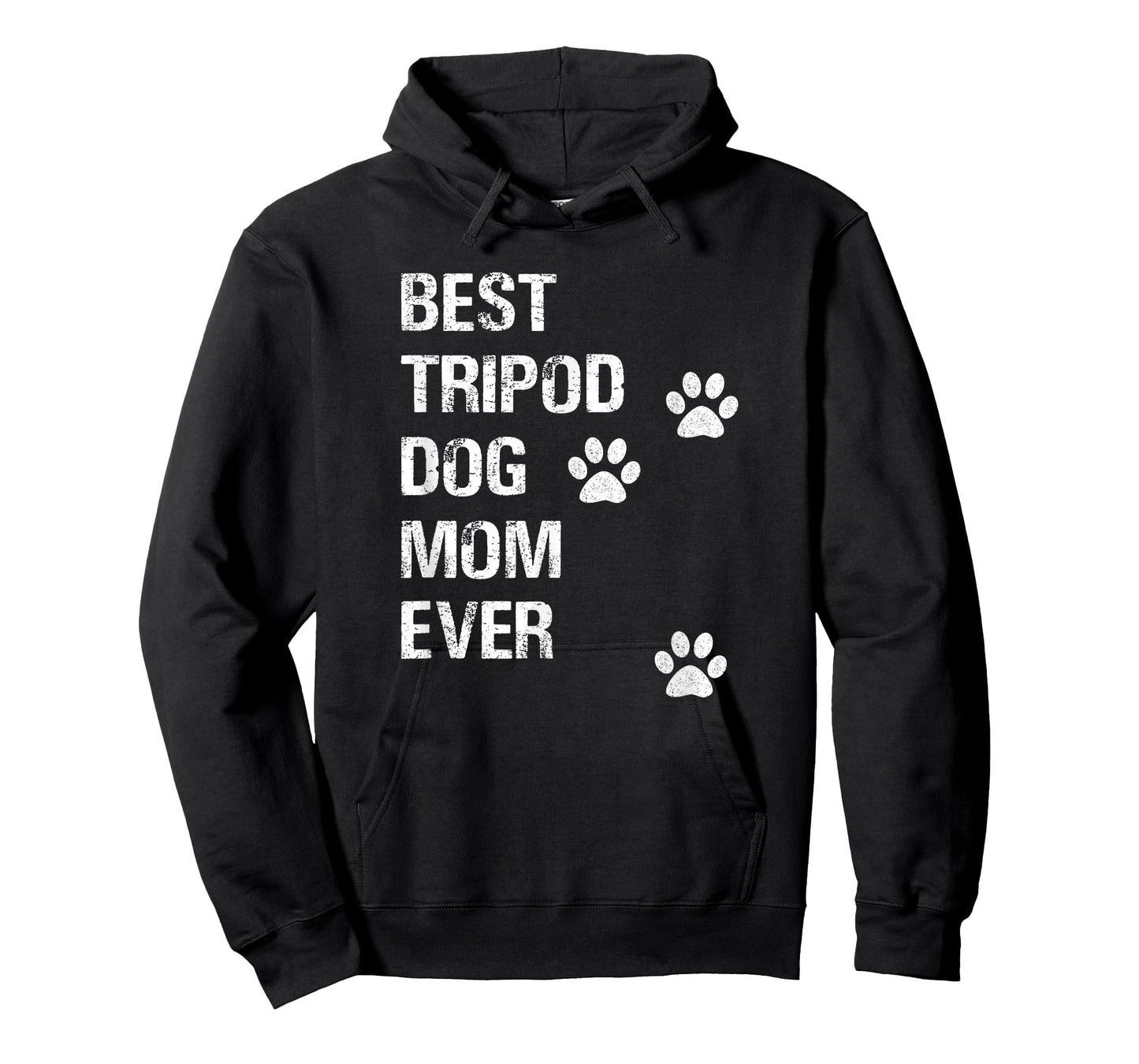 Tripod 3 Legged Dog Owner Novelty Dog Mom T-Shirt