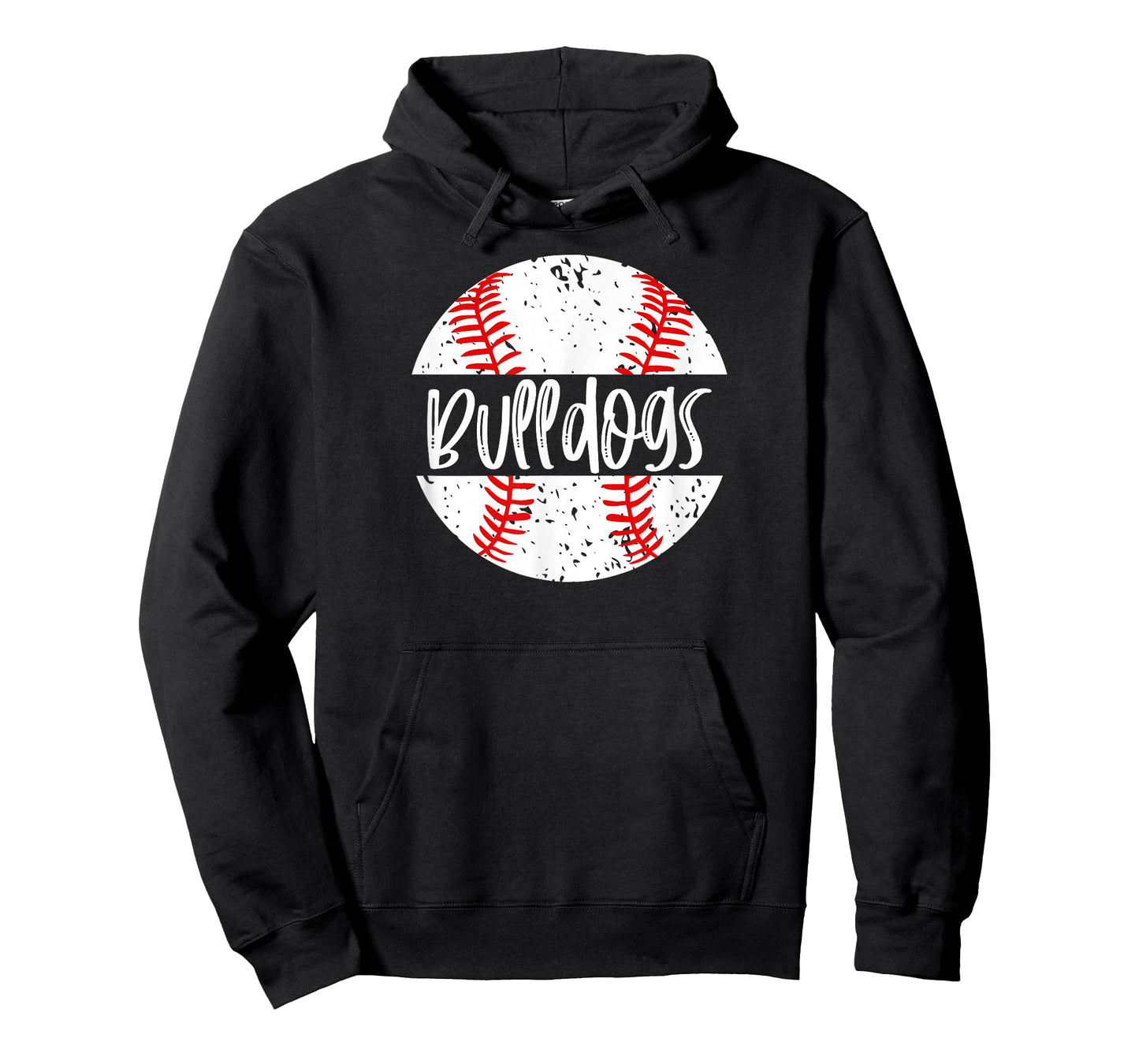 Bulldogs Baseball Team Mascot School Spirit Game Day T-Shirt