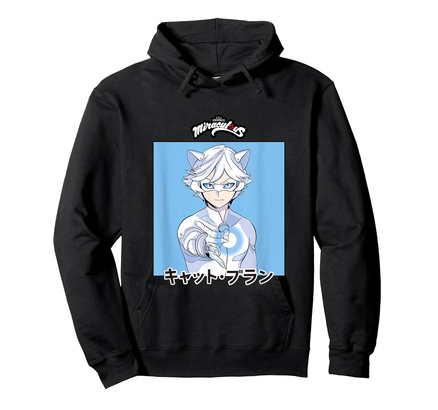 Miraculous Ladybug Manga Cat Blanc T-Shirt