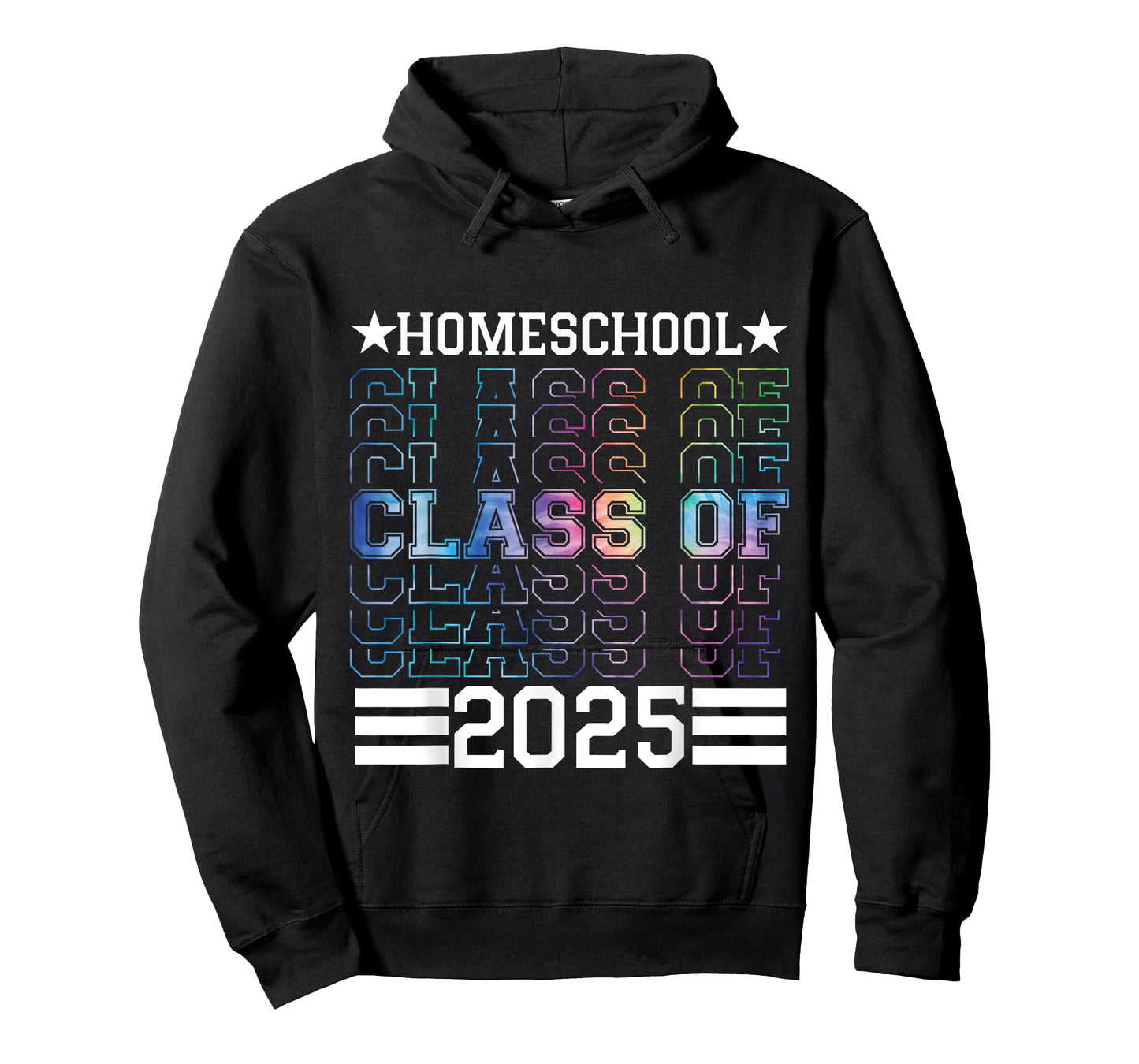 Homeschool Class Of 2025 Senior Graduation T-Shirt