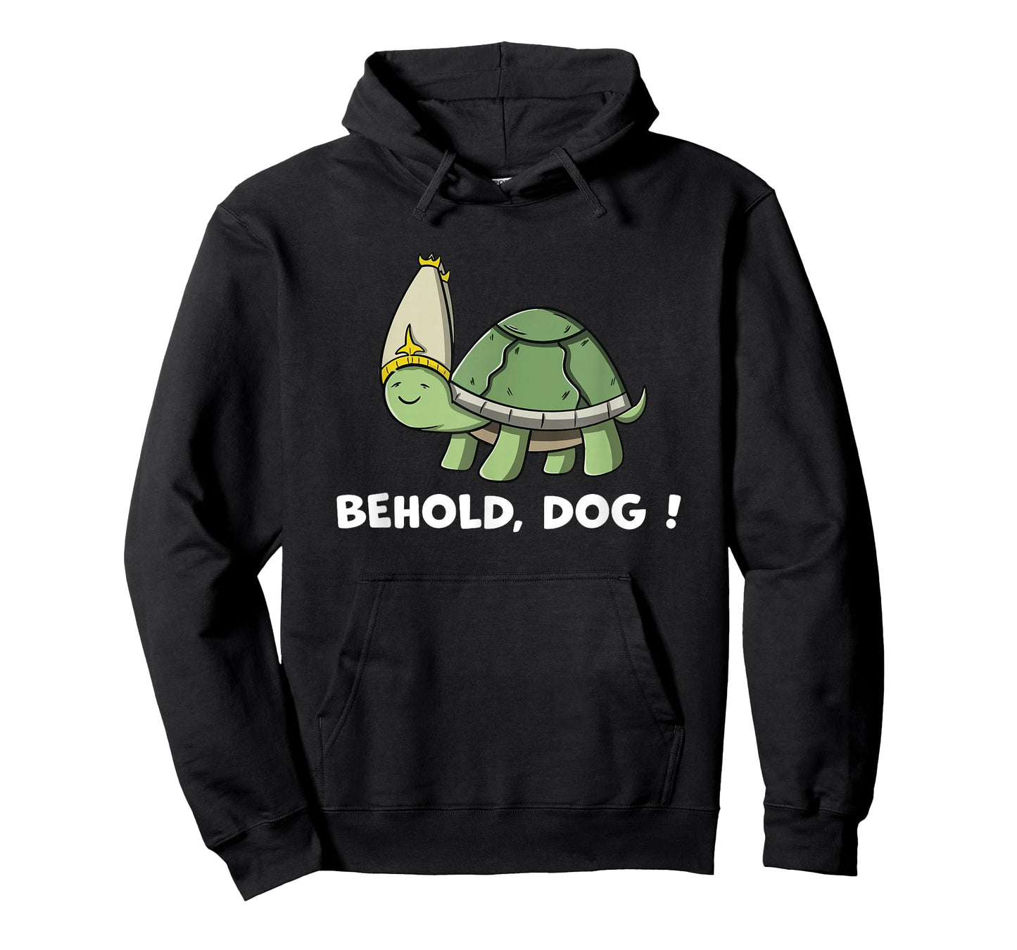 Behold Dog Turttle Art Gaming Turtle Wearing A Priest Hat Men Women Girls Kids T-Shirt