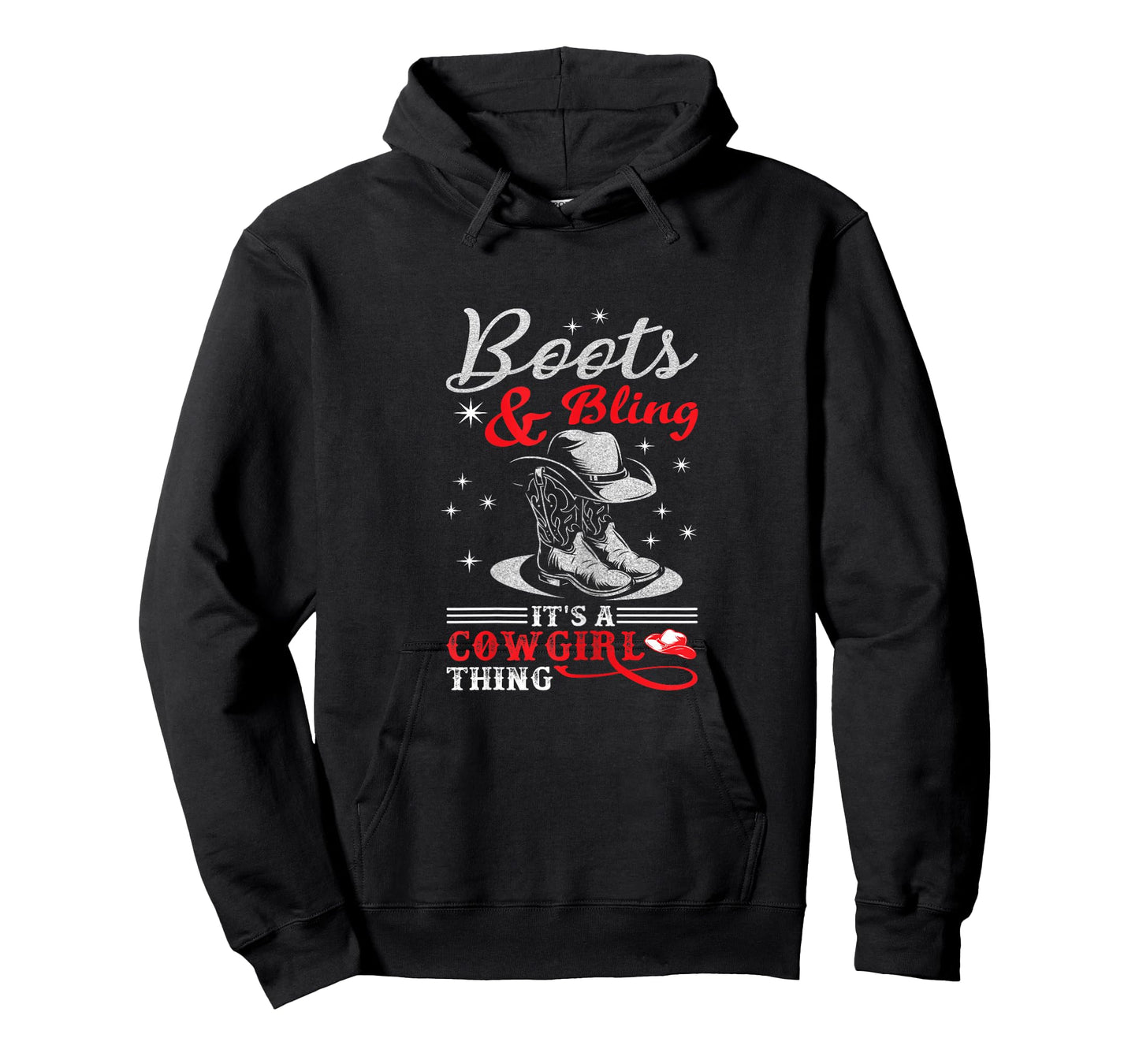 boots & bling it's a cowgirl thing Western T-Shirt