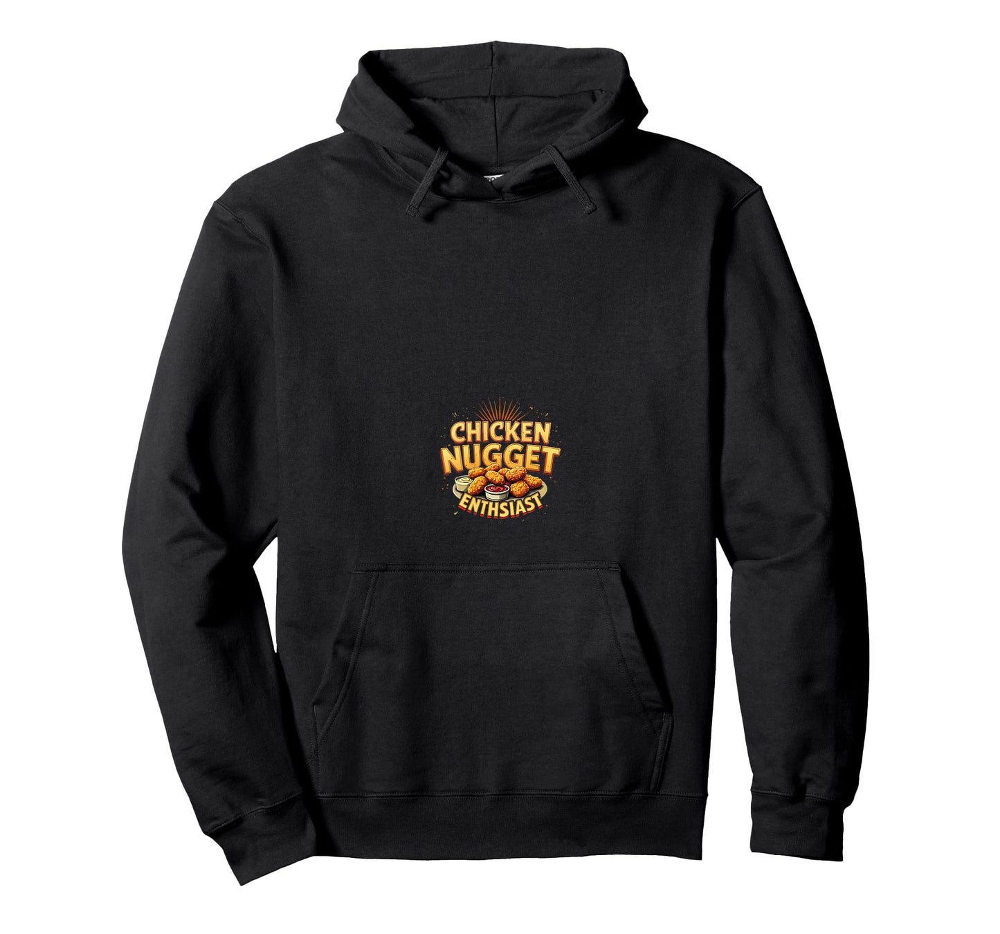 Funny Retro Fast Food Chicken Nugget Humor Shirt T-Shirt
