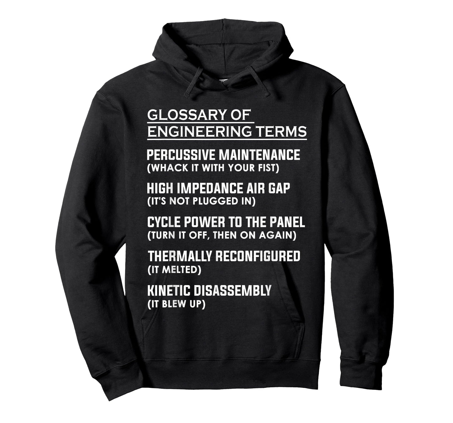 Glossary of Engineering Terms T-Shirt