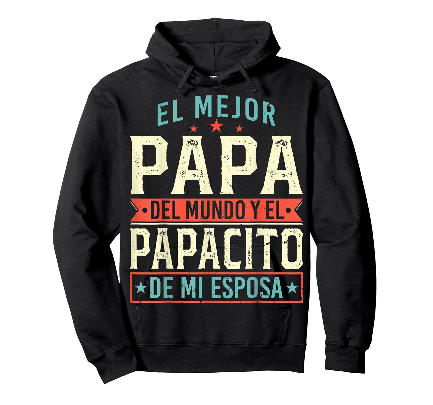 El Mejor Papa Del Mundo Camiseta En Espanol Padre Latino T-Shirt