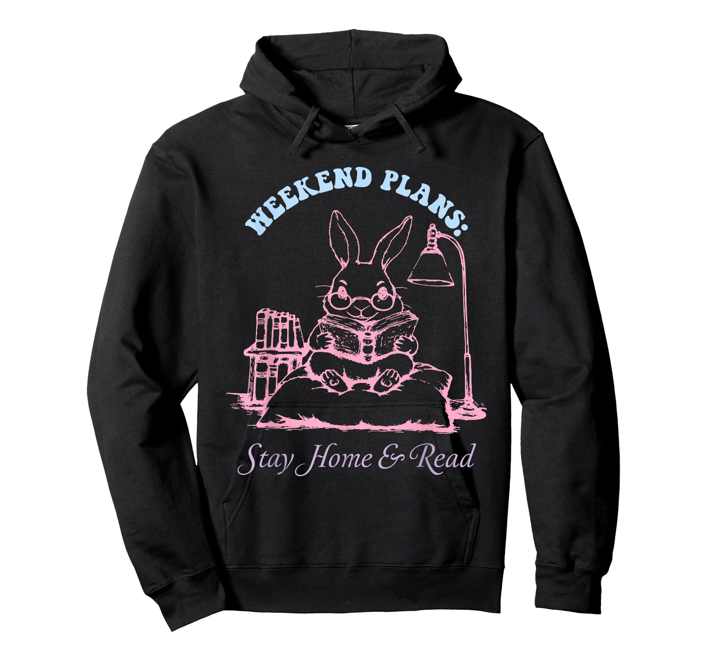 Weekend Plans: Stay Home & Read Funny Book Lovers T-Shirt