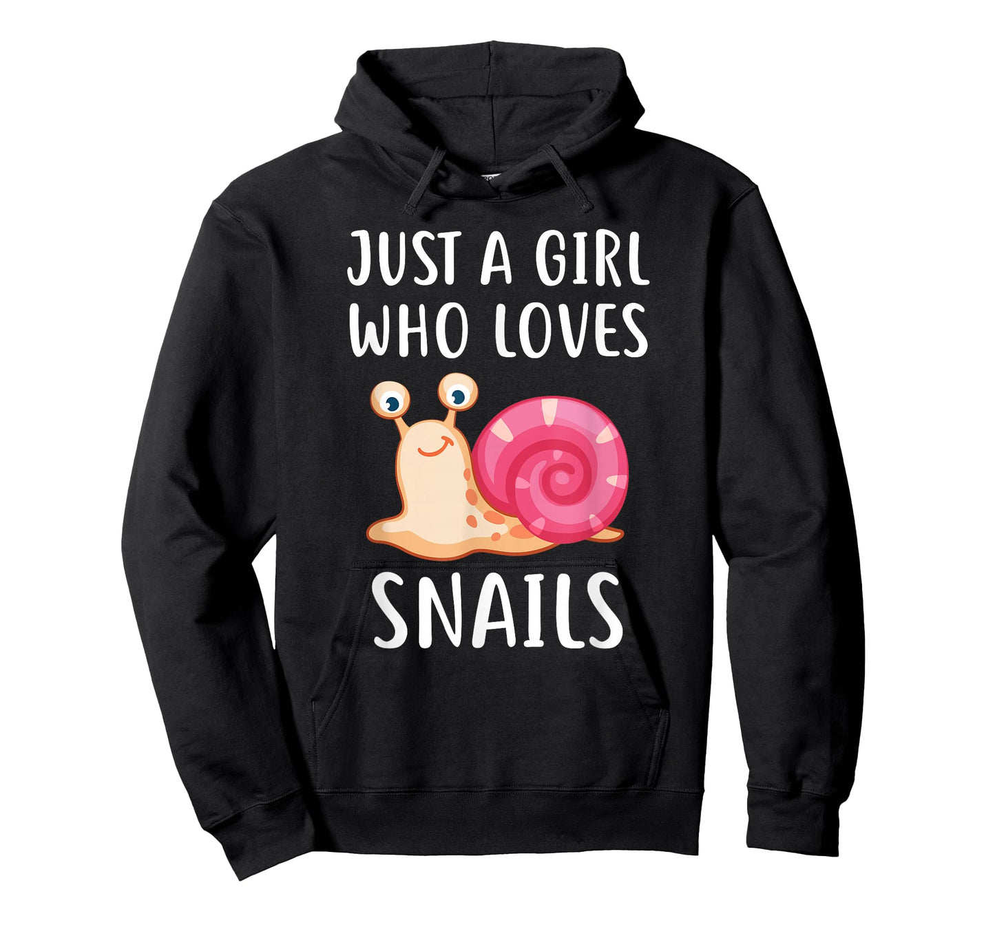 Just A Girl Who Loves Snails Cute Snail Girl T-Shirt