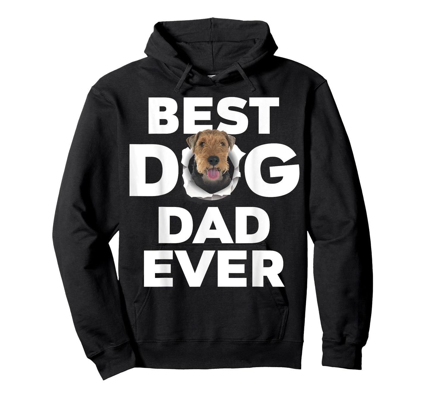 Best Dog Dad Ever Welsh Terrier Lovers Men Women Girls Kids T-Shirt