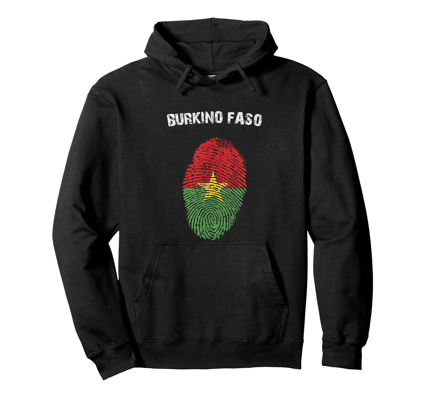 Burkino Faso Fingerprint Flag Country Pride Heritage Shirt