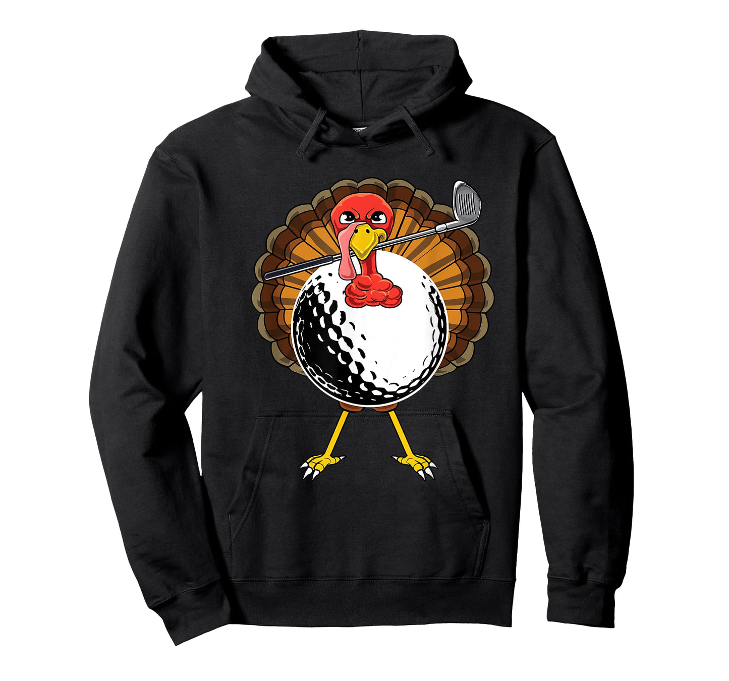 Funny Golfing Thanksgiving Golf Lover Turkey Day Golfer T-Shirt