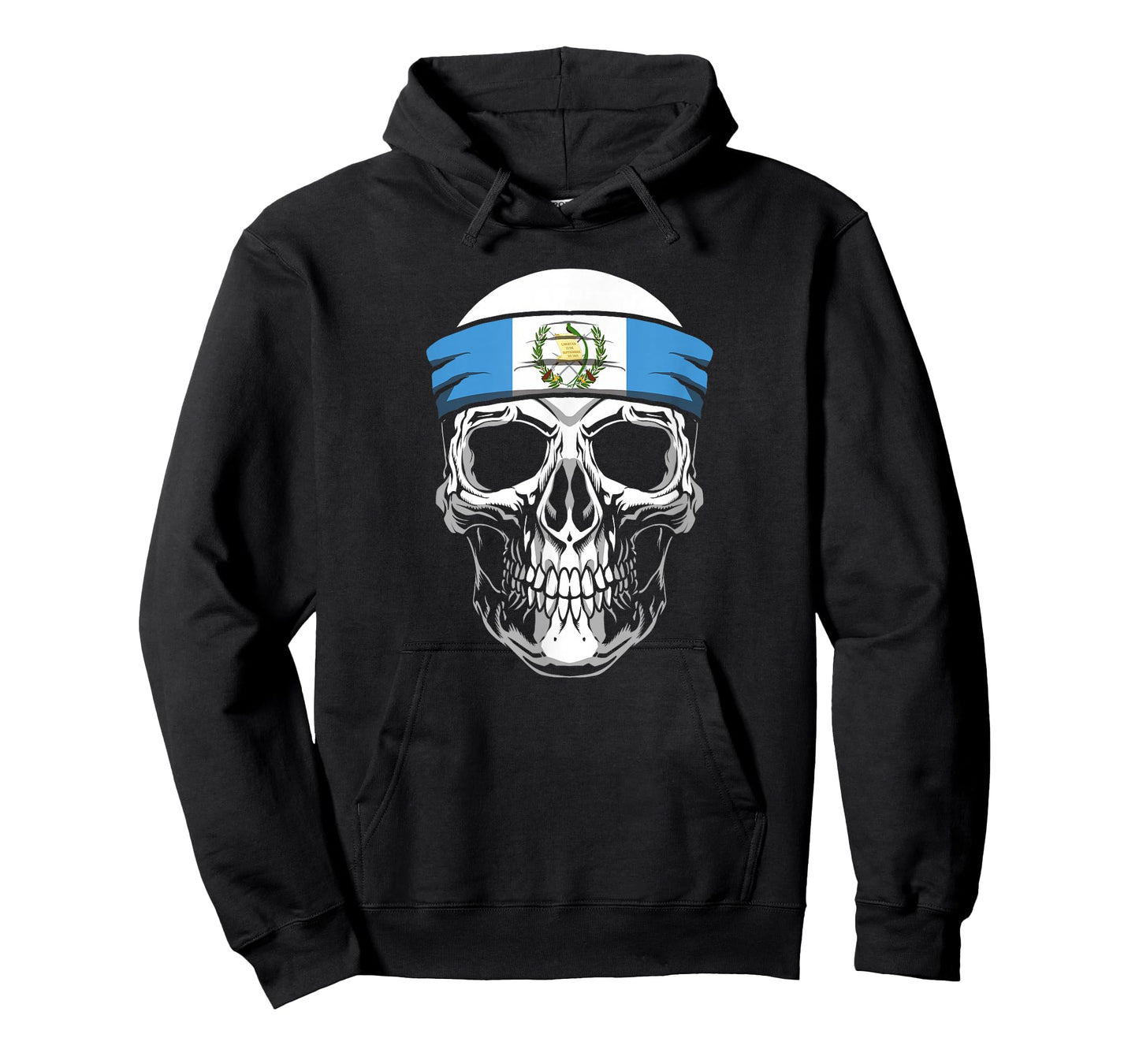 Nationality Country Origin - Skull Flag Guatemala T-Shirt