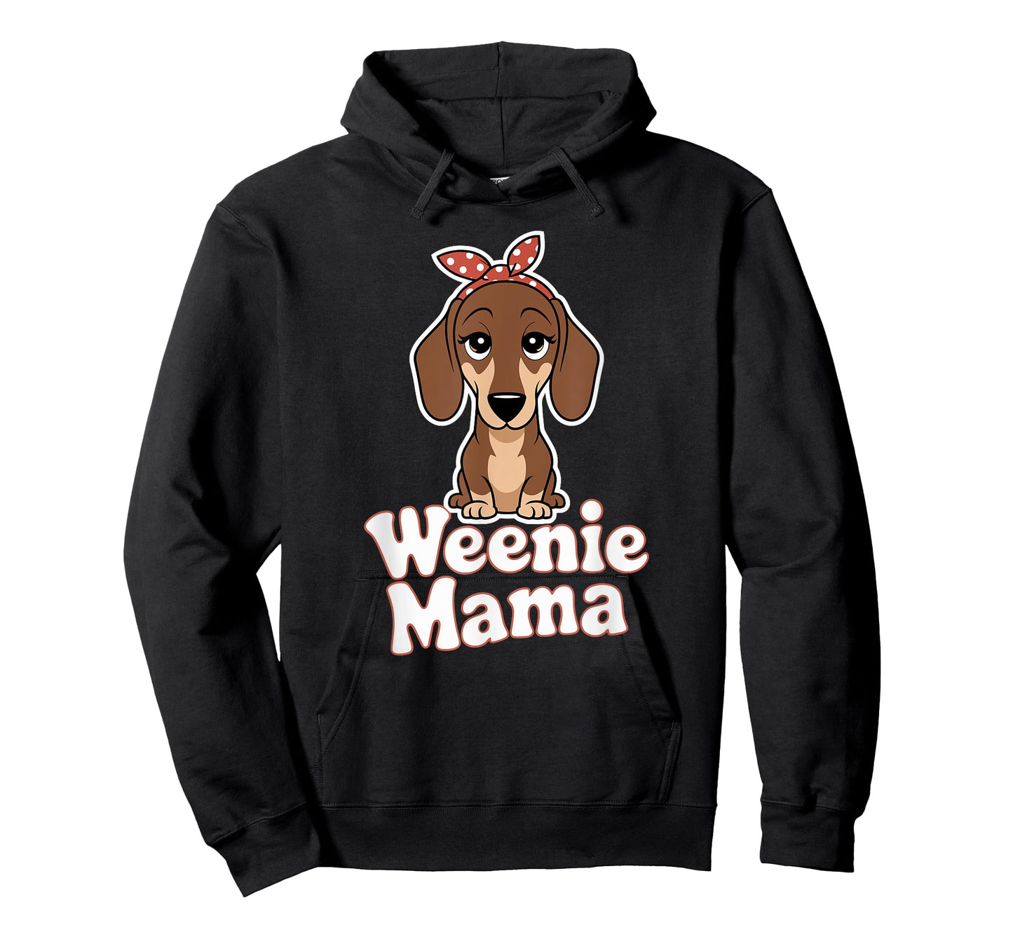 Weenie Mama Funny Dachshund Lover Weiner Dog T-Shirt