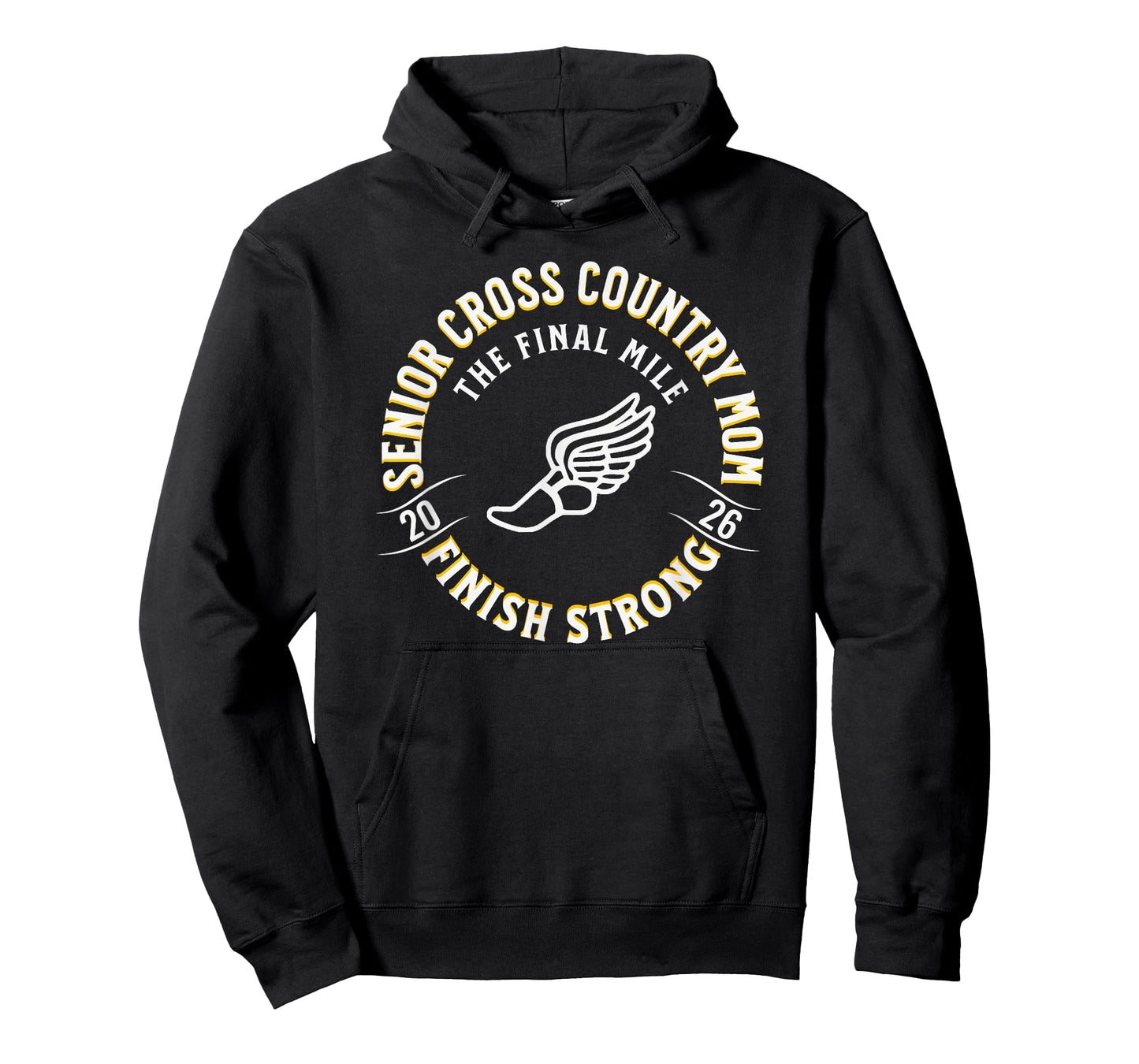 Cross Country Senior Mom 2026 The Final Mile T-Shirt
