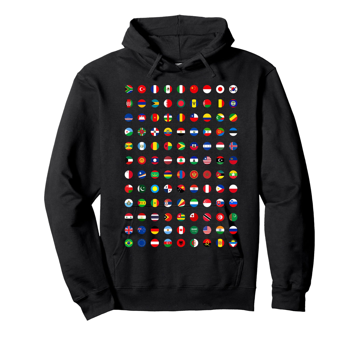 All Countries Flags Of The World 287 Flag International T-Shirt