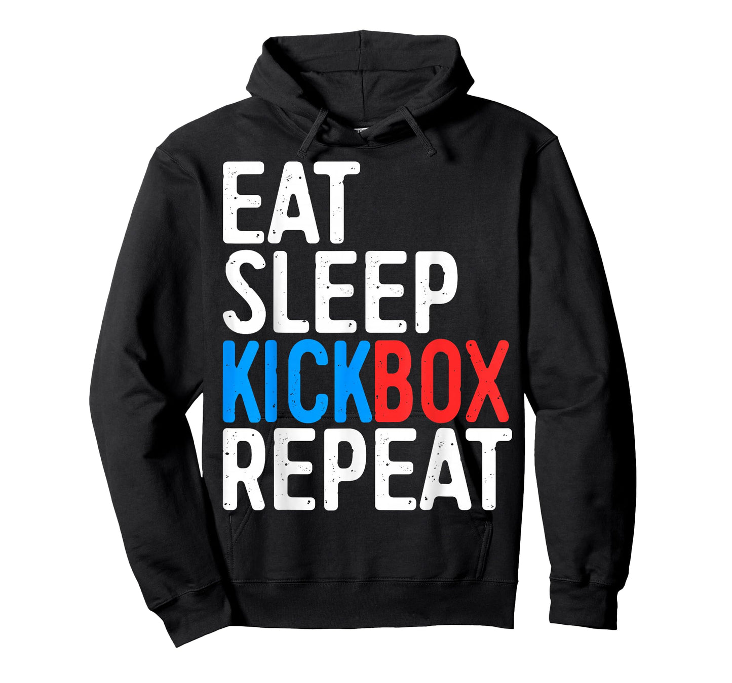 Eat Sleep Kickbox Repeat Shirt Men Women Kids Kickboxing T-Shirt