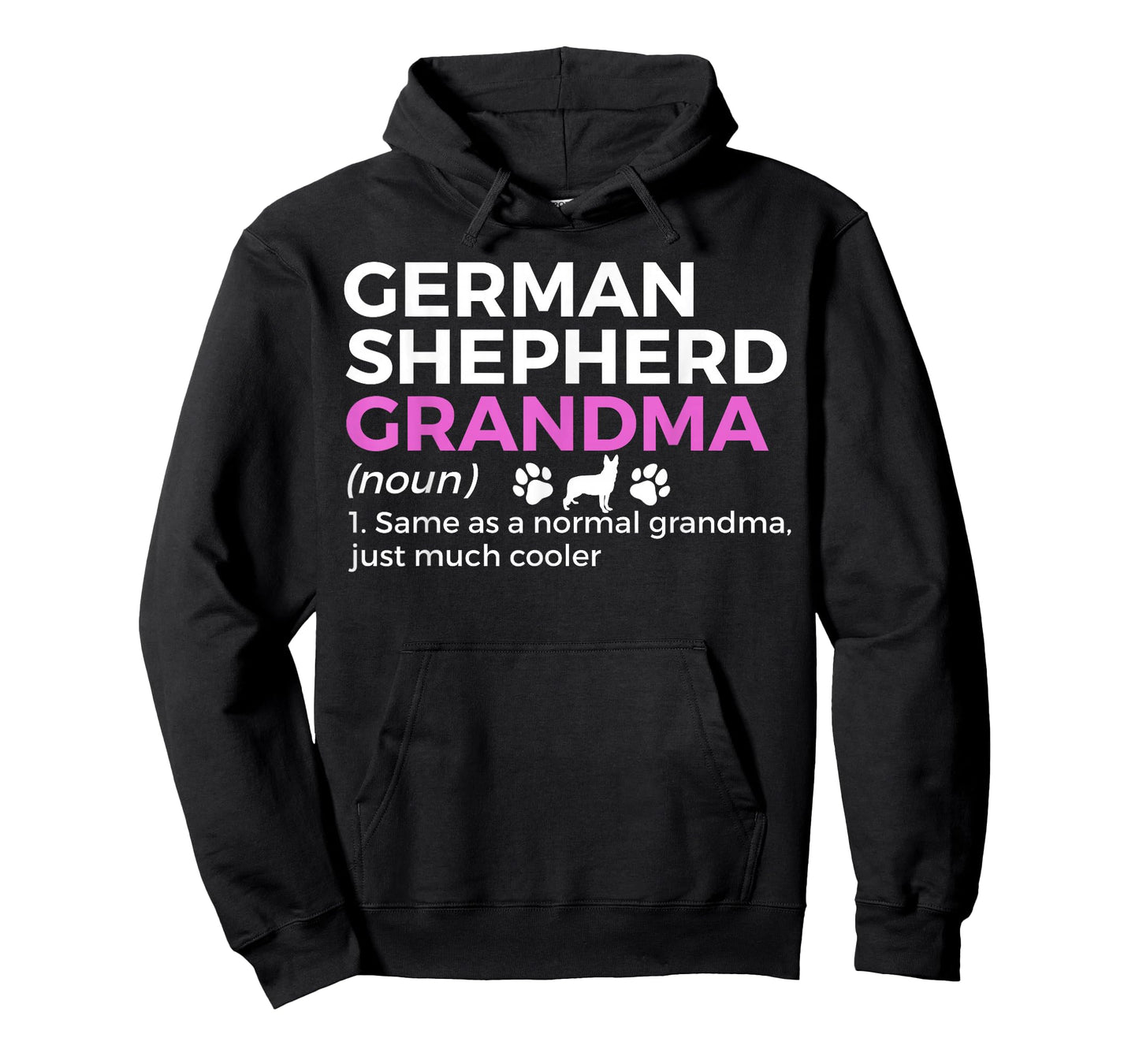 Funny German Shepherd Grandma Definition T-Shirt