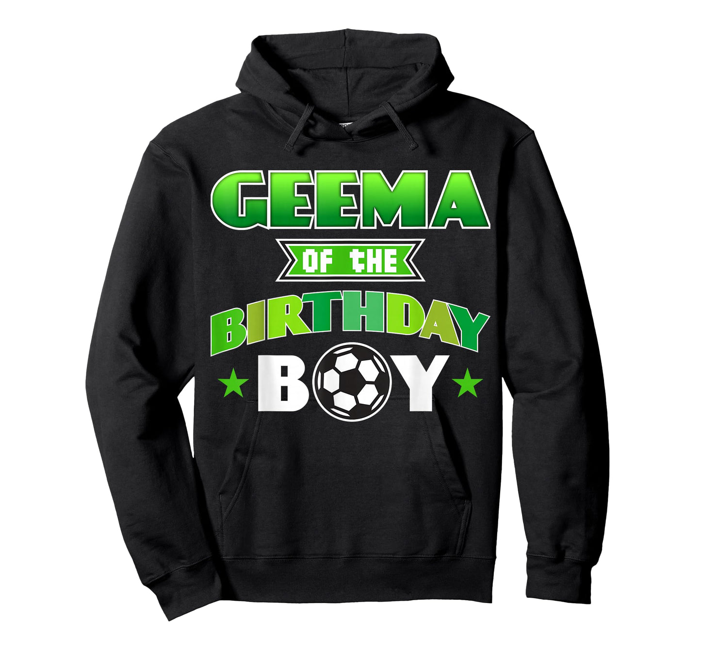 Geema of The Birthday Boy Soccer Party Family Love T-Shirt