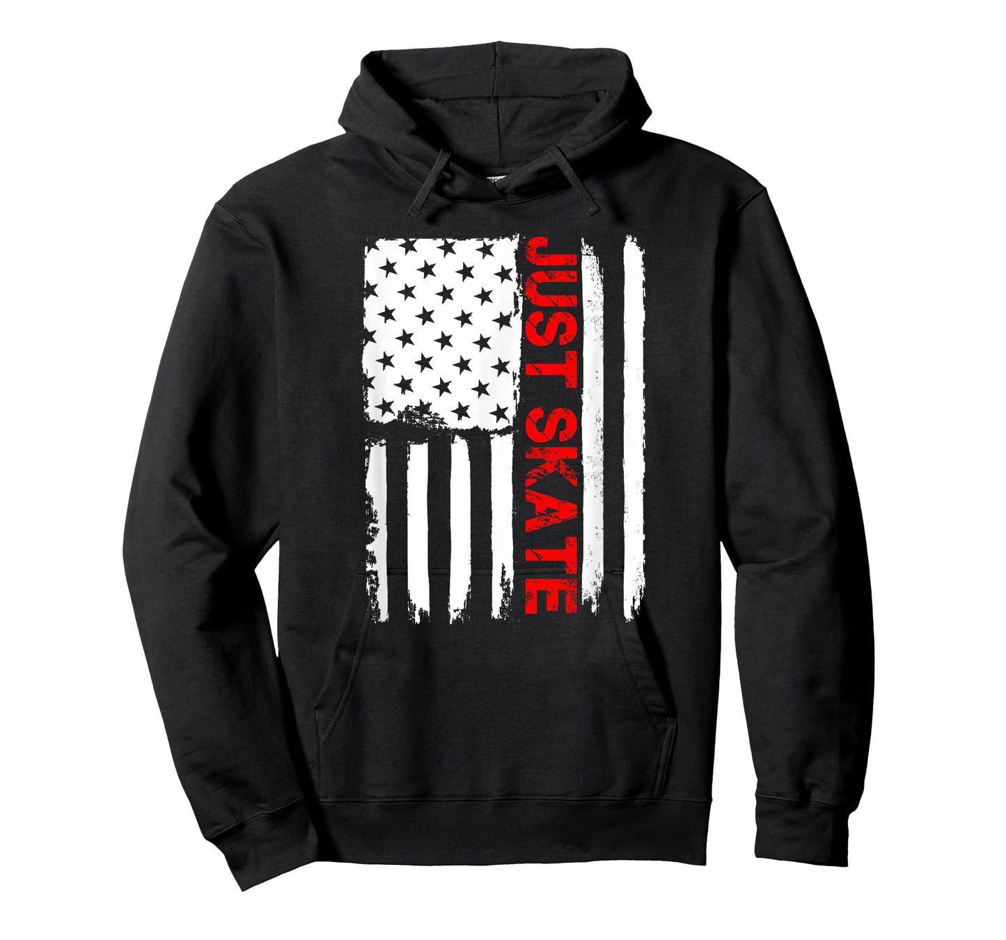 Just Skate July 4th American Flag Shirt Roller Skating Gift T-Shirt