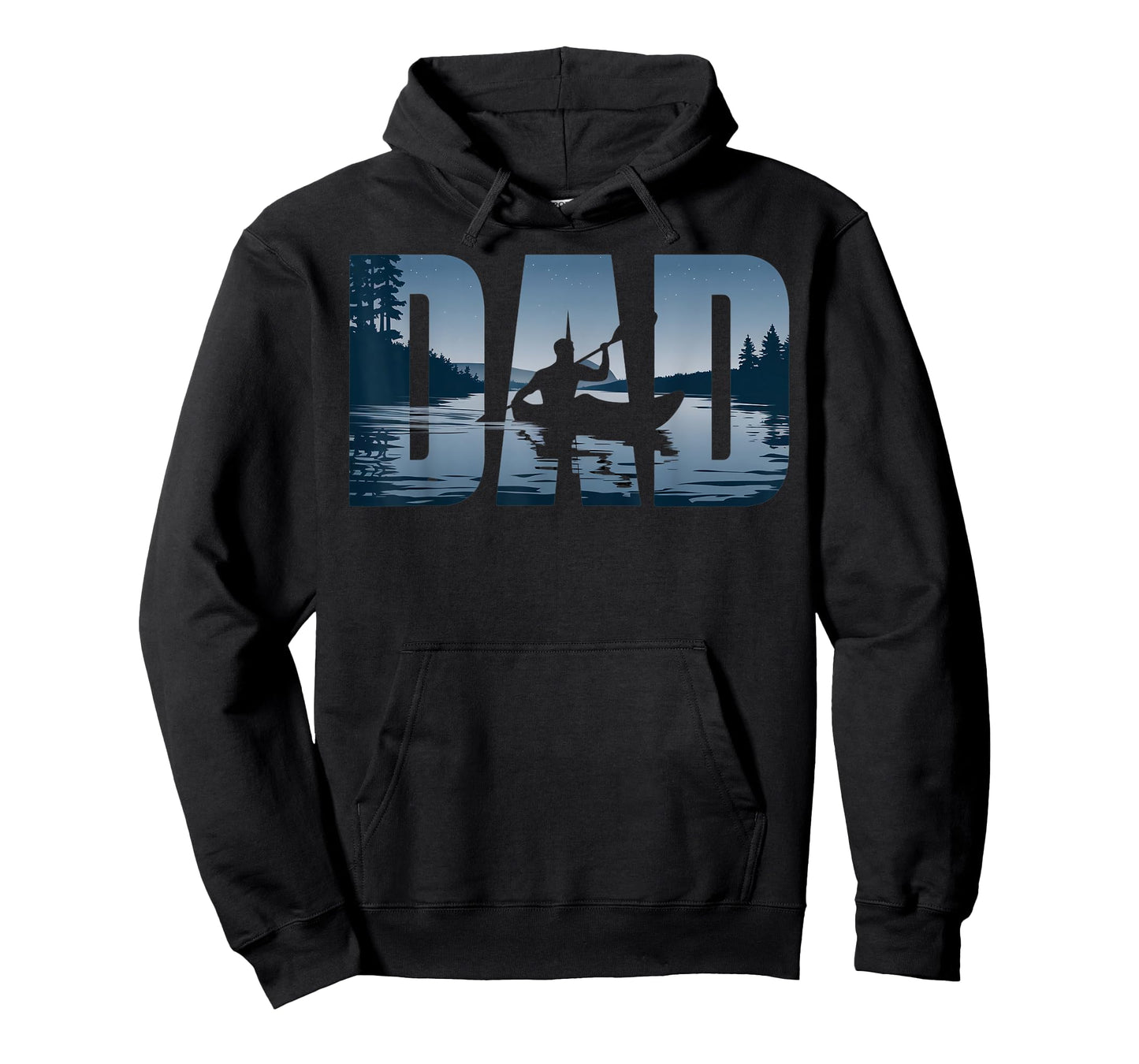 Fathers Day Kayaker Mens Kayaking Dad T-Shirt