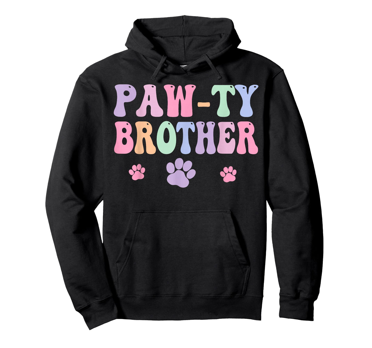 Let's Pawty Girl Brother Puppy Dog Party Birthday Girl T-Shirt