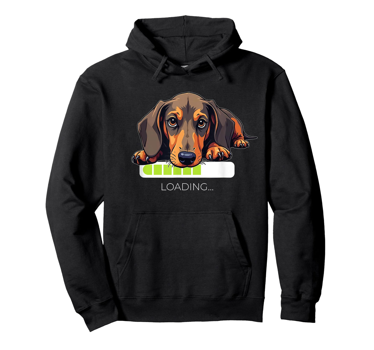 Dachshund Doxie Wiener Sausage Dog Loading T-Shirt
