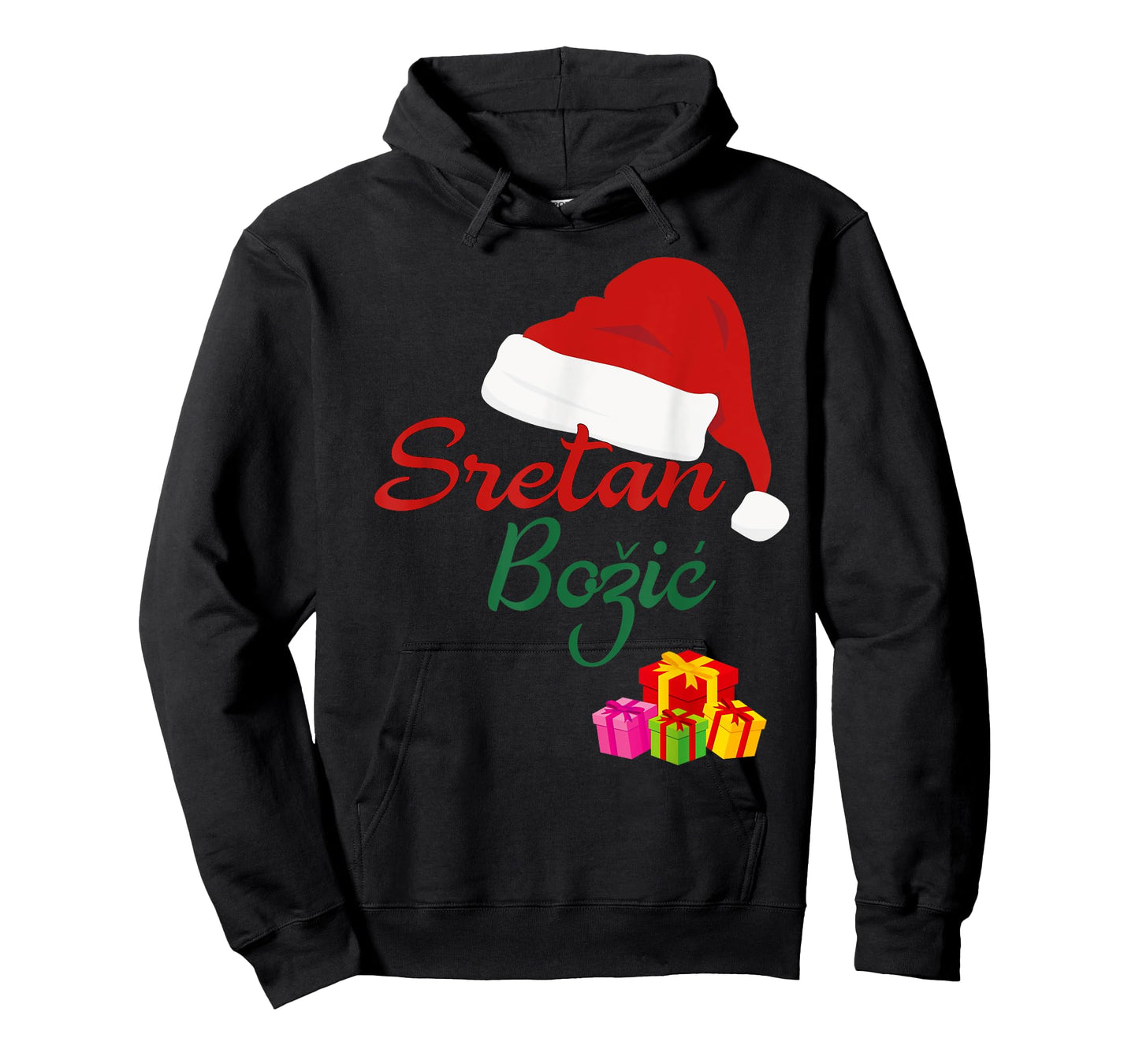 Merry Christmas Sretan Bozic Hrvatski Croatian Gift Hrvatska T-Shirt