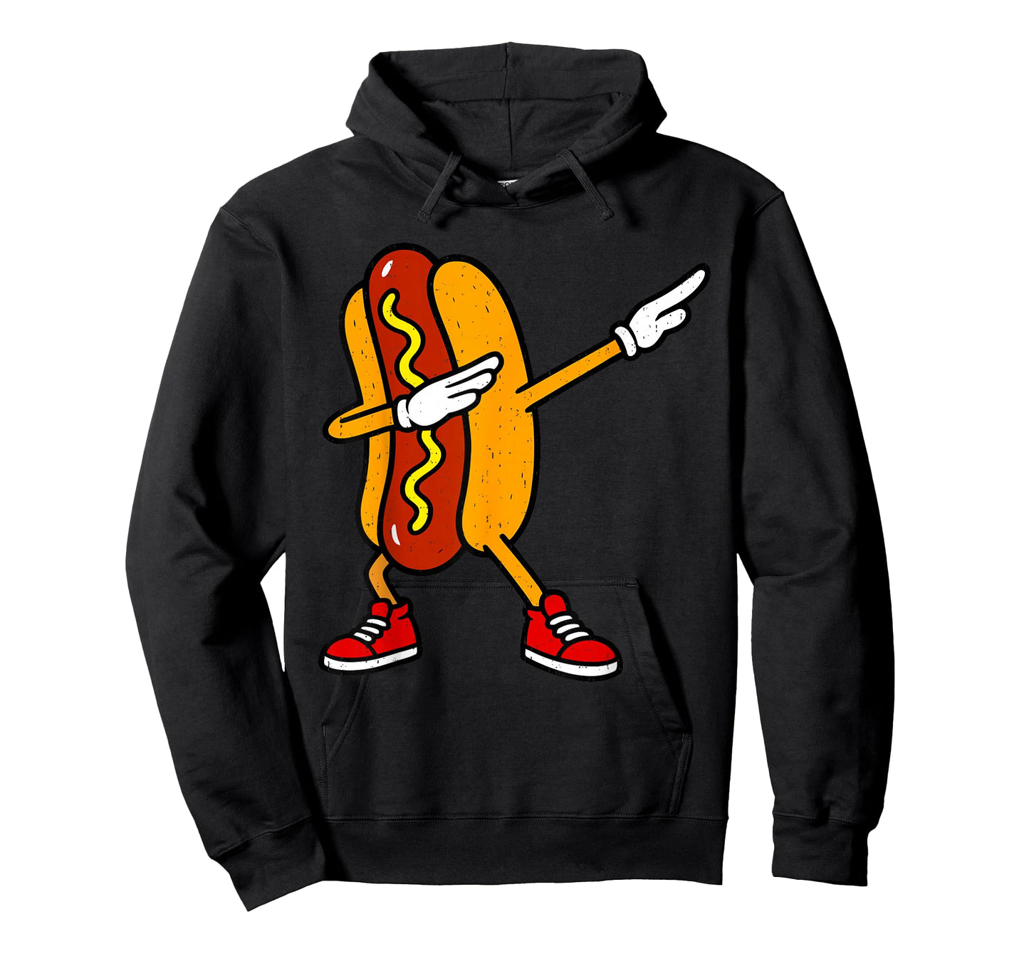 Dabbing Hotdog Fast Food Lover Dab Dance Dancing T-Shirt