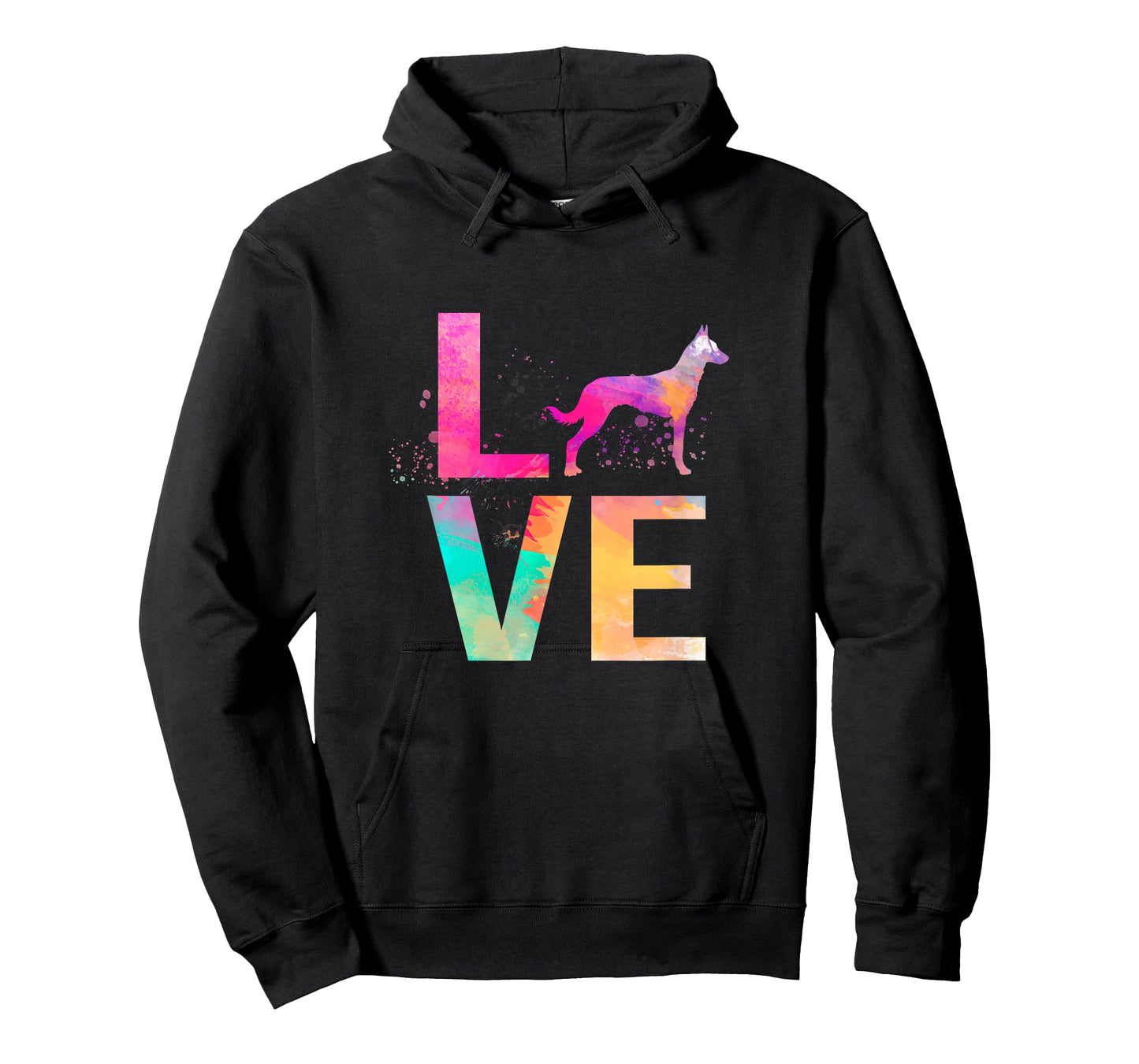 Colorful Belgian Malinois Dog Mom Gifts Belgian Malinois T-Shirt