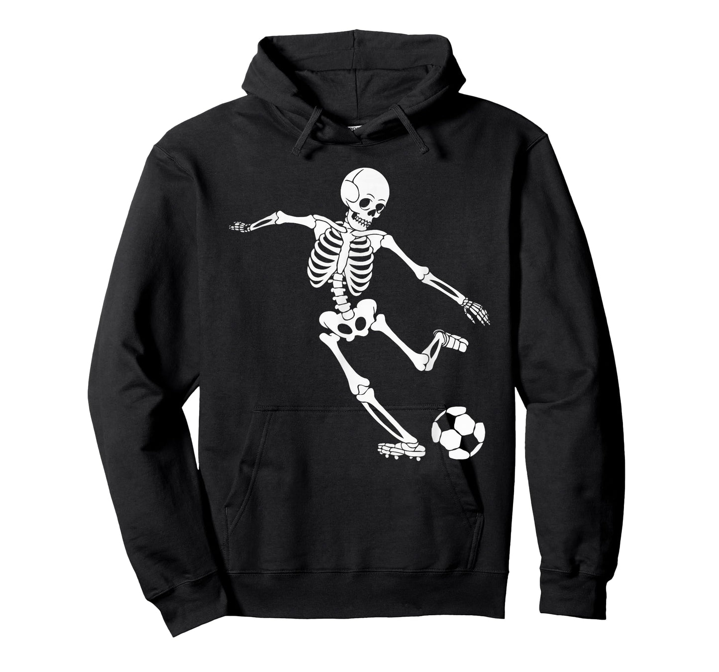 Soccer Skeleton Halloween Men Boys Soccer Player Halloween T-Shirt