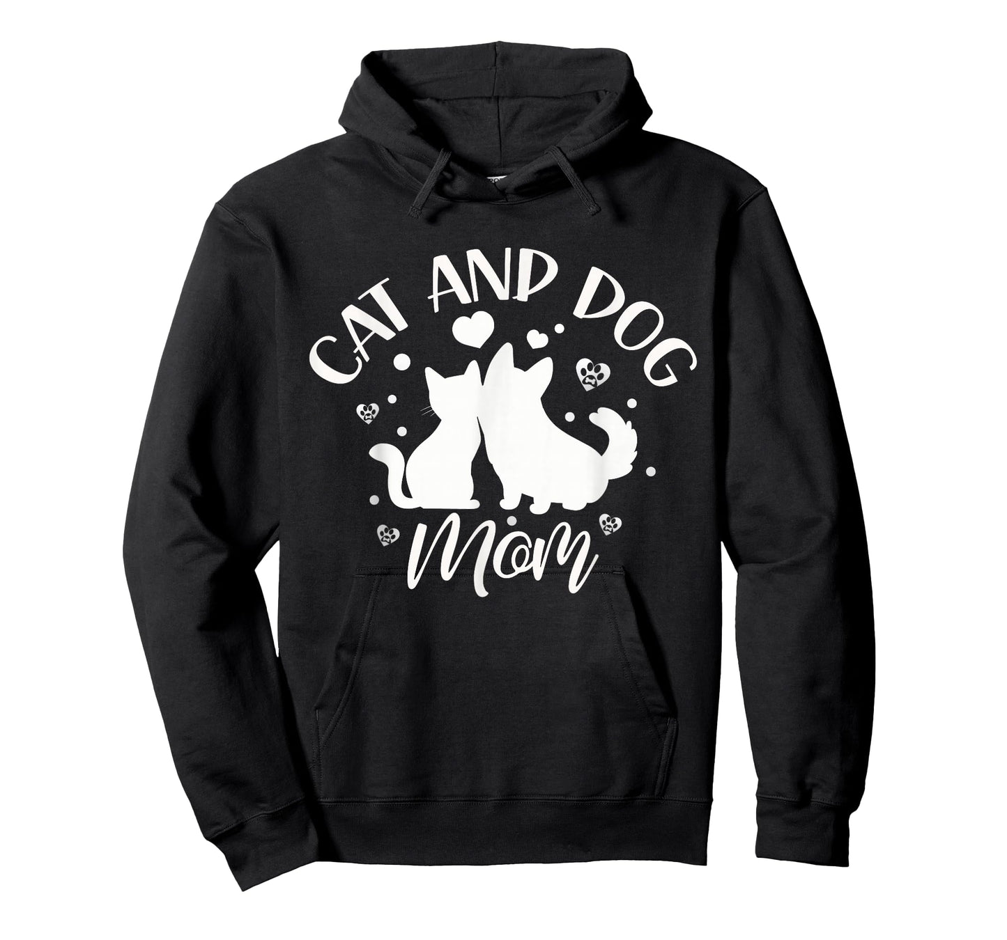 Cat and Dog Mum Girls Cats Lovers Dogs Mother T-Shirt