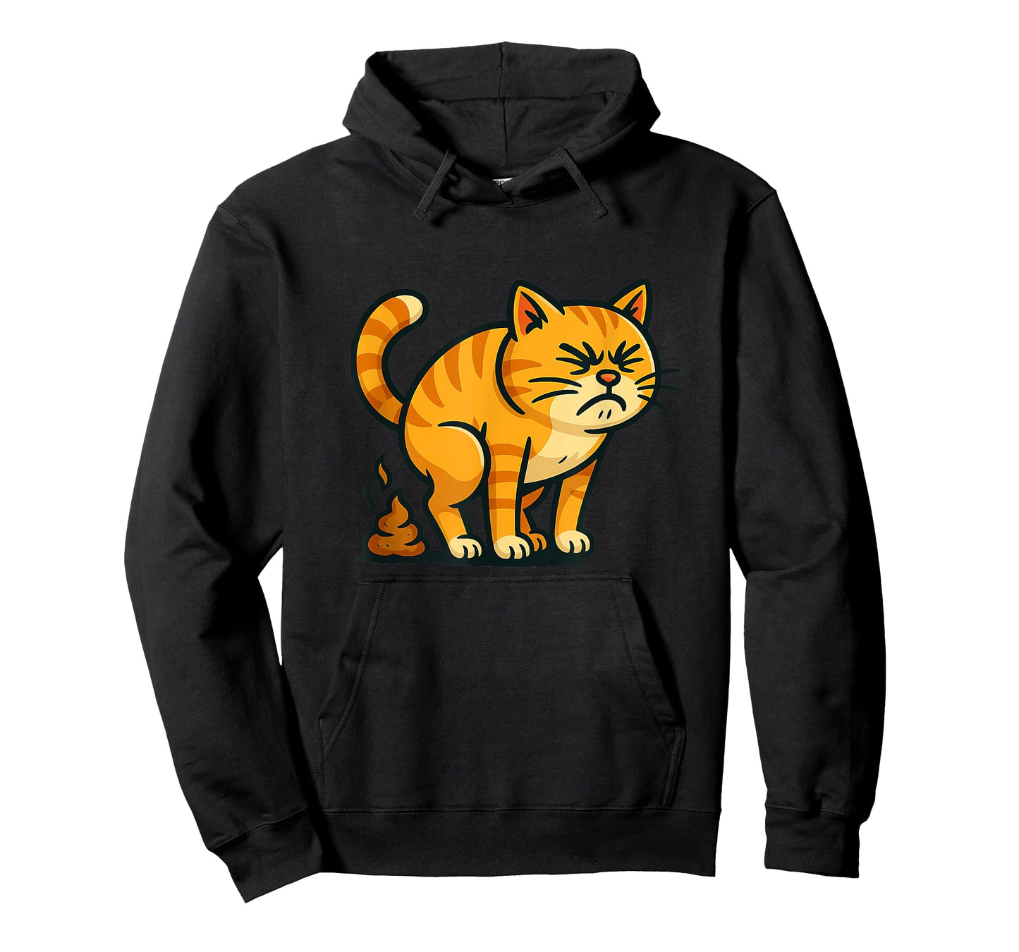 Funny Cat Pooping Costume Men Women T-Shirt