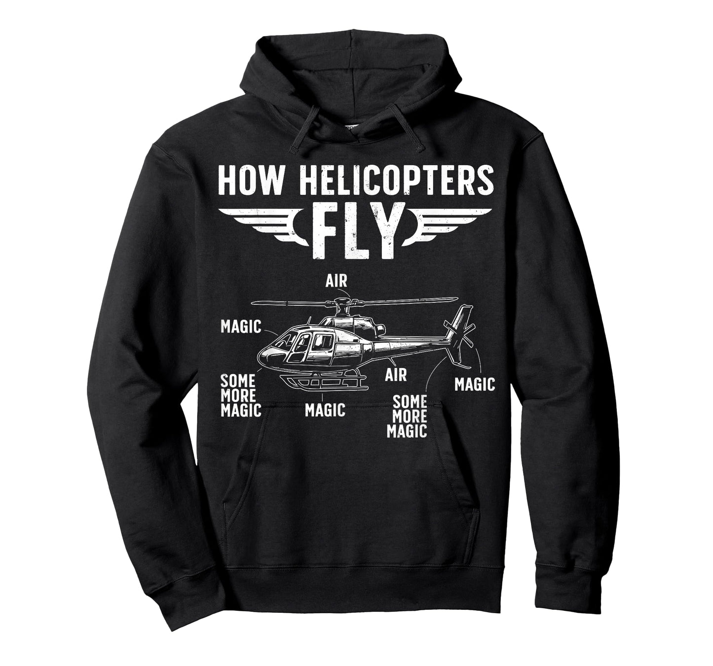 Cool Helicopter Design for Men Women Kids Helicopter Pilot T-Shirt