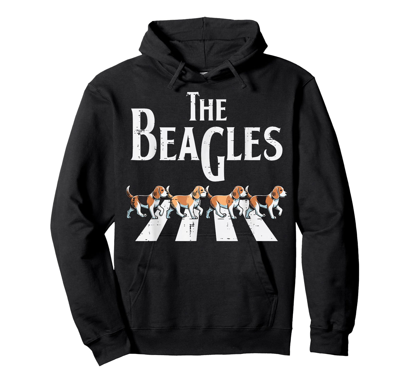 The Beagles Dogs Crossing Funny Saying Parody Men Women Kids T-Shirt