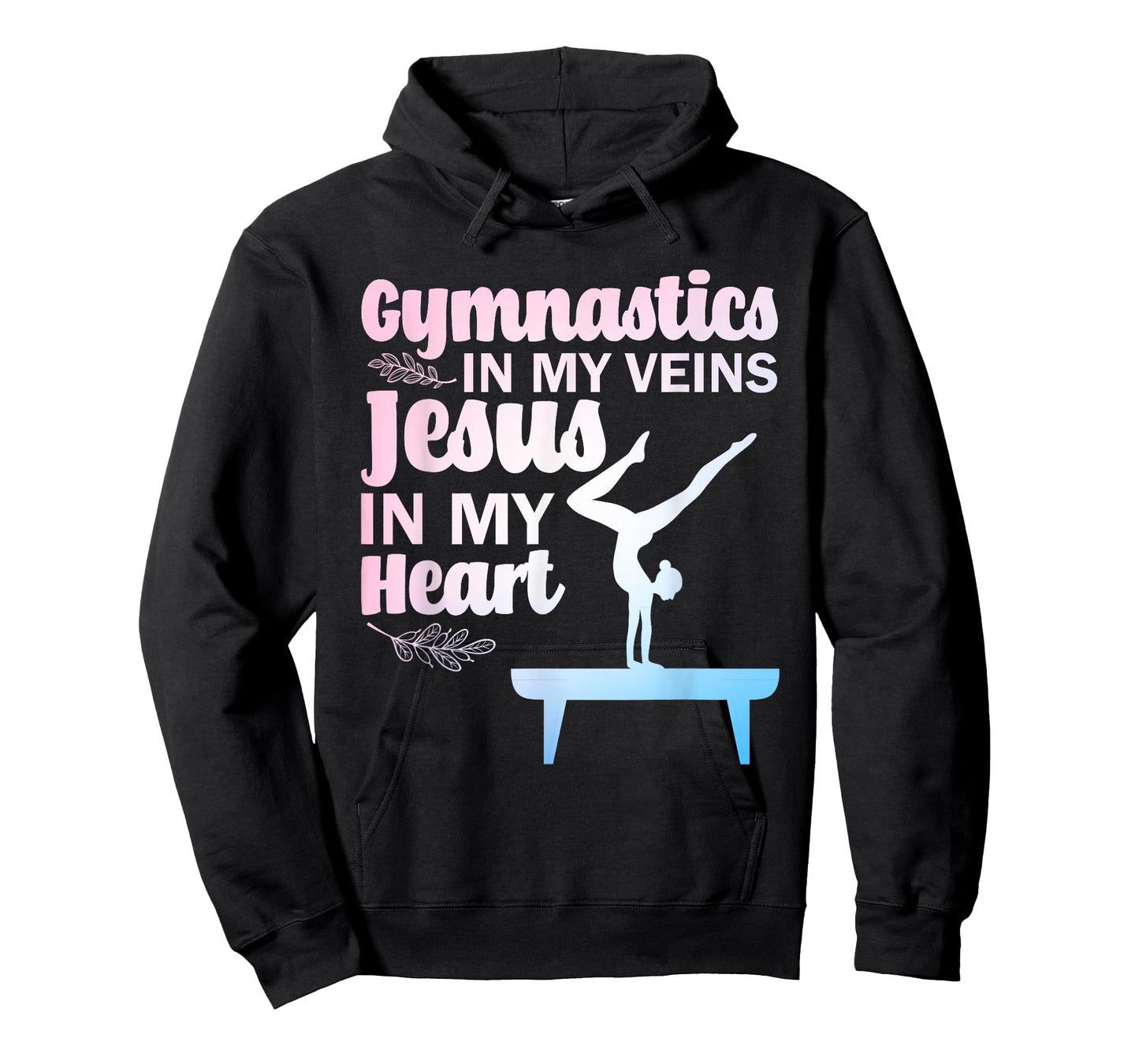 Funny Gymnastics Design For Men Women Gymnast Jesus Lovers T-Shirt