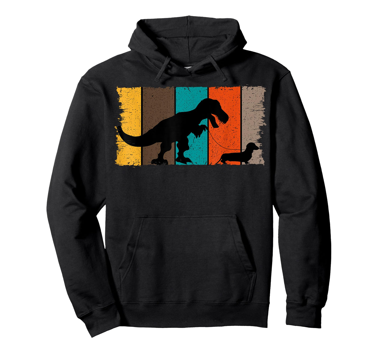 T-Rex Walking Dachshund Sausage Dog Lover T-Shirt