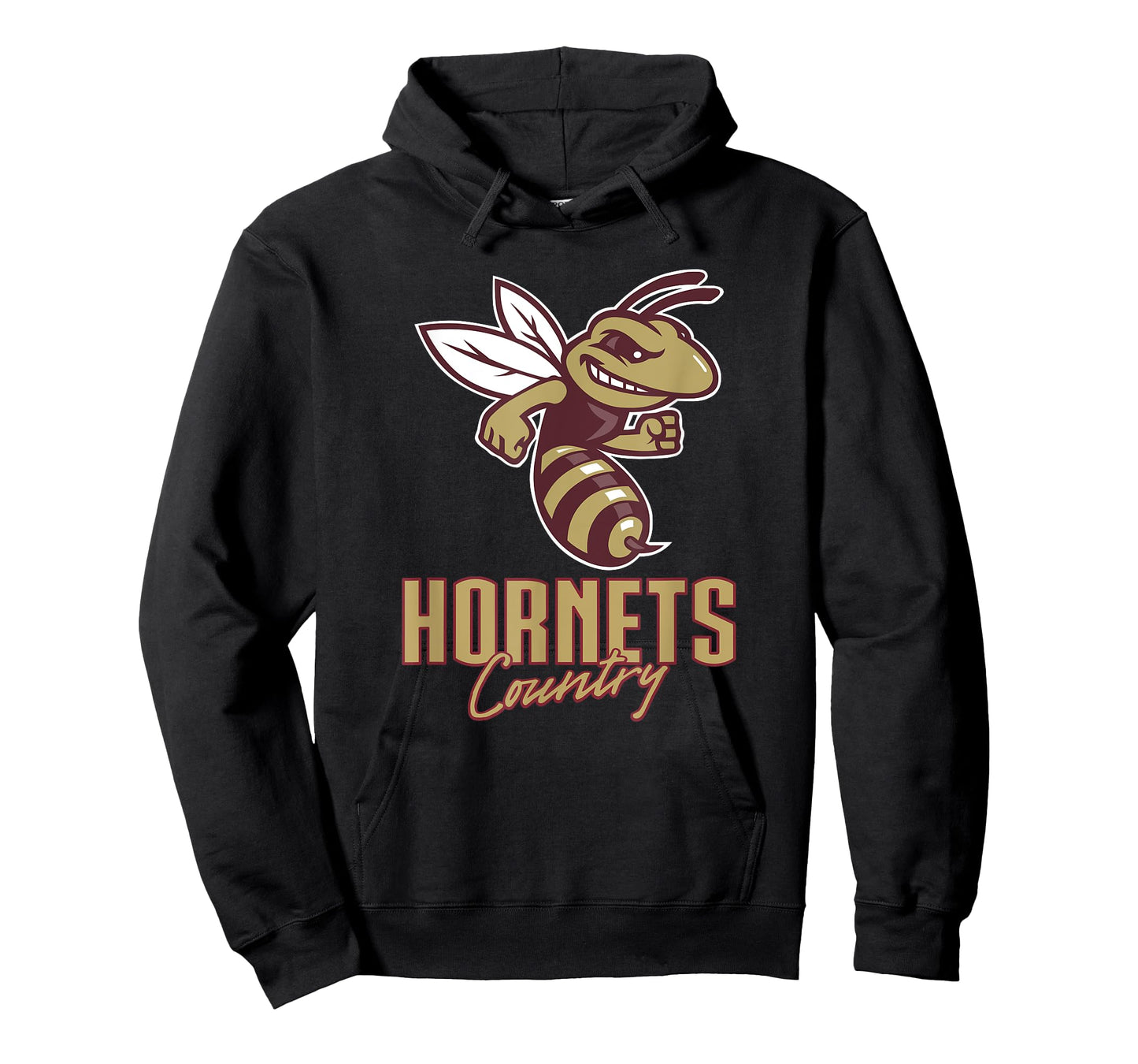 Licking Heights Hornets Logo Country HS T-Shirt