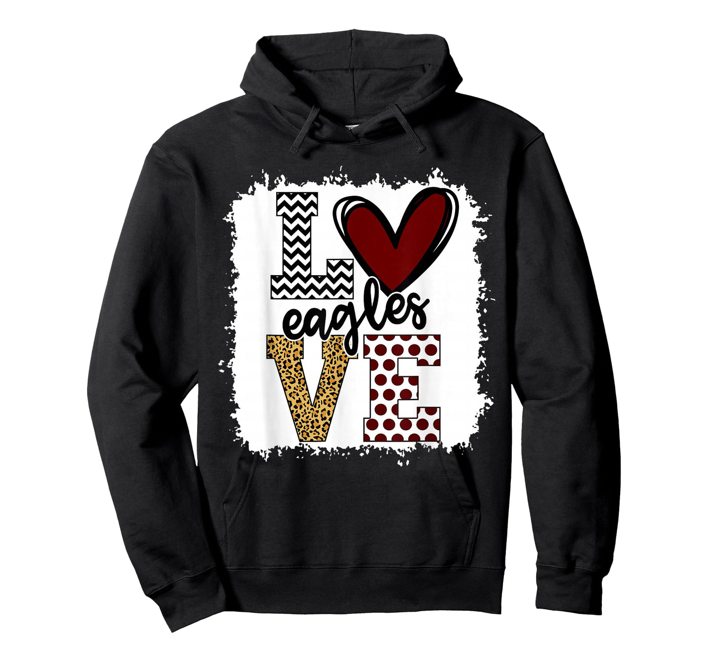 Eagles Mascot Love - School Spirit Fantastic Gifts T-Shirt