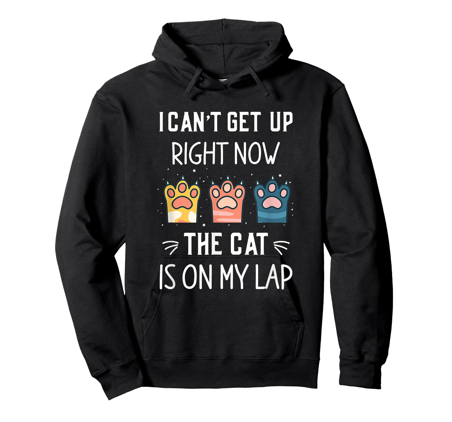 I CAN’T GET UP RIGHT NOW THE CAT IS ON MY LAP T-Shirt