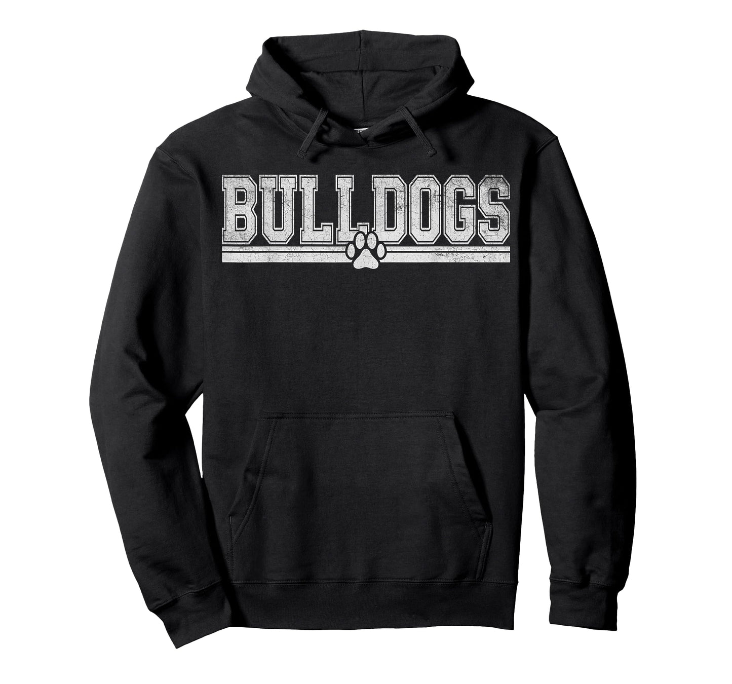 Go Dawgs Funny Bulldogs Black Bulldog Theme T-Shirt, Unisex, Short Sleeve, Small