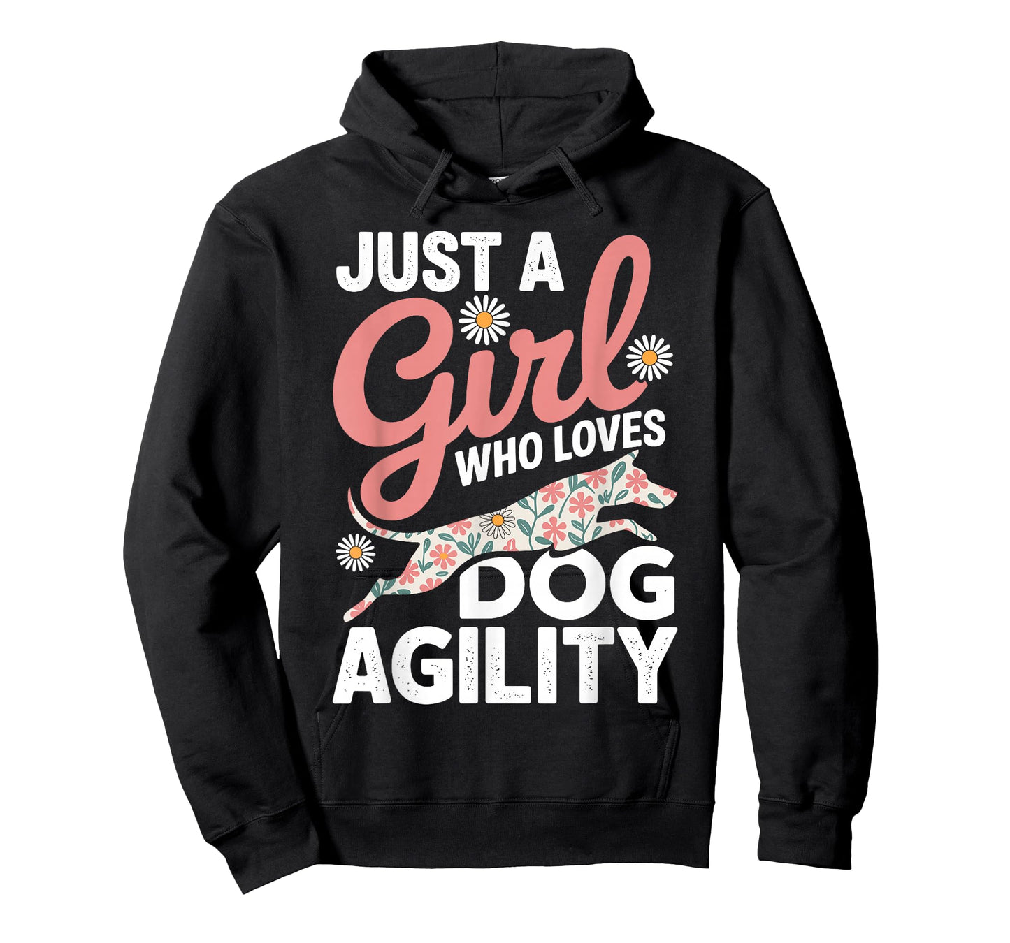 Dog Agility Art for Women Girls Dog Training Dog Agility T-Shirt