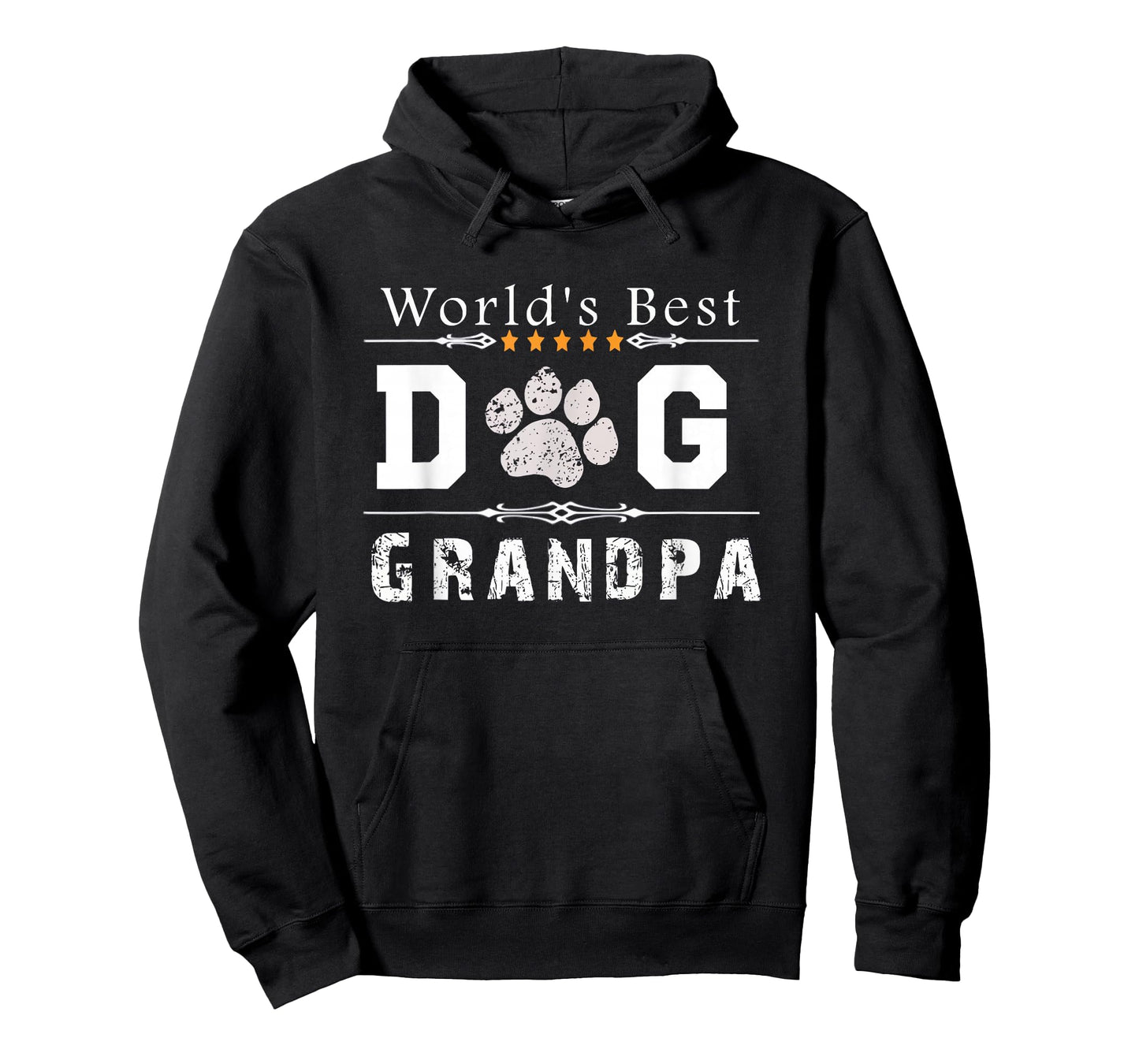 World's Best Dog Grandpa T-Shirt for Men