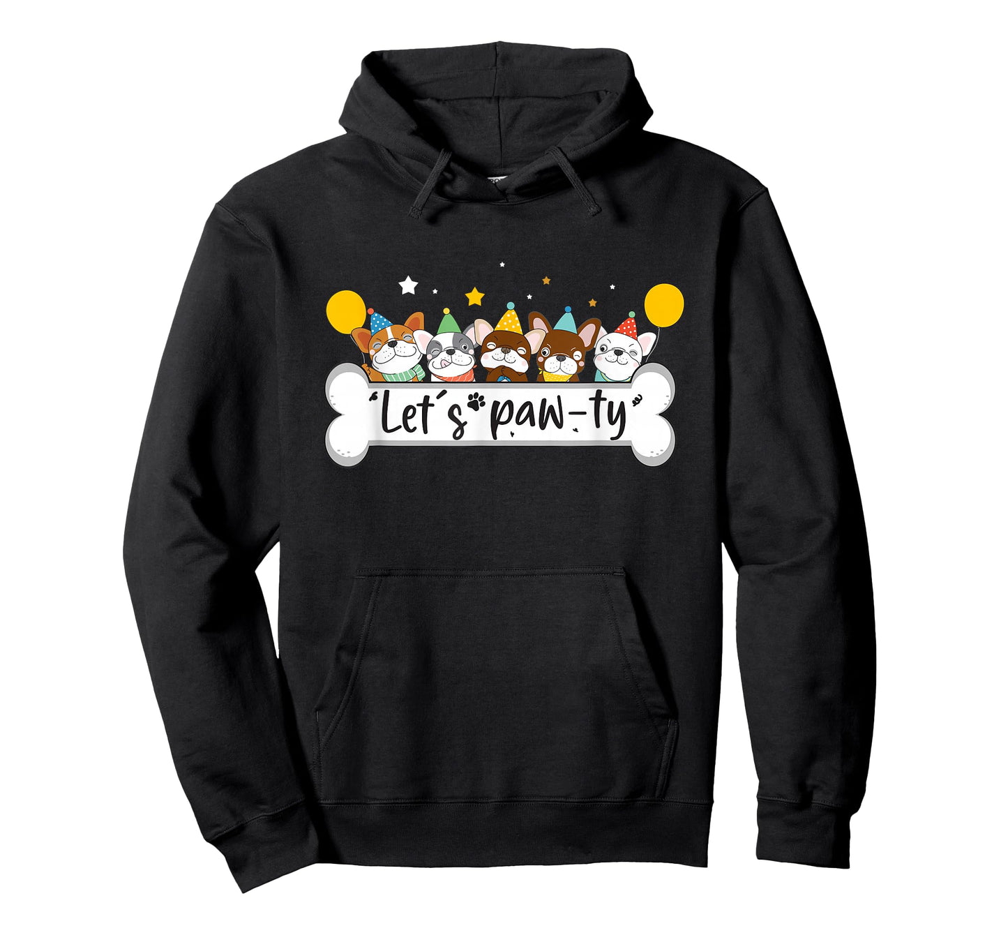 Dog Mom Birthday Dog Bday Boy Girl Let's Pawty Birthday T-Shirt