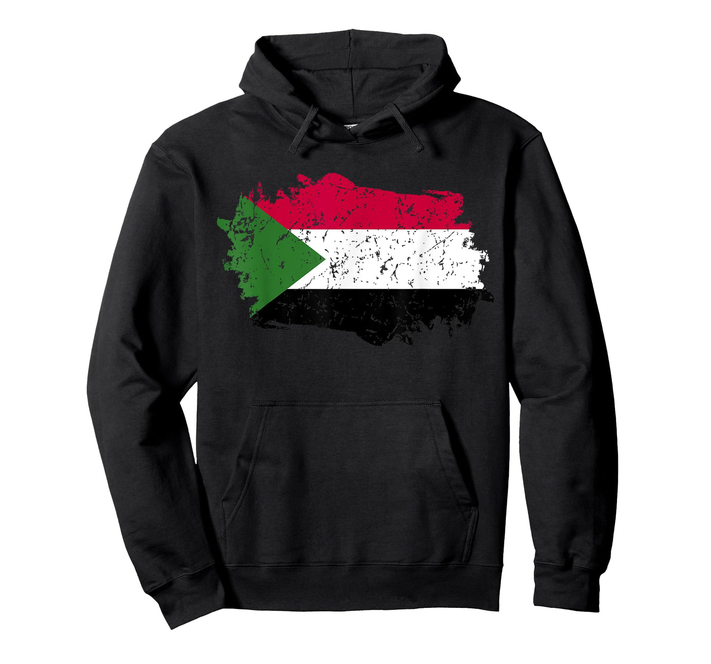 Sudan Flag Design Grunge Country Flag Sudan T-Shirt