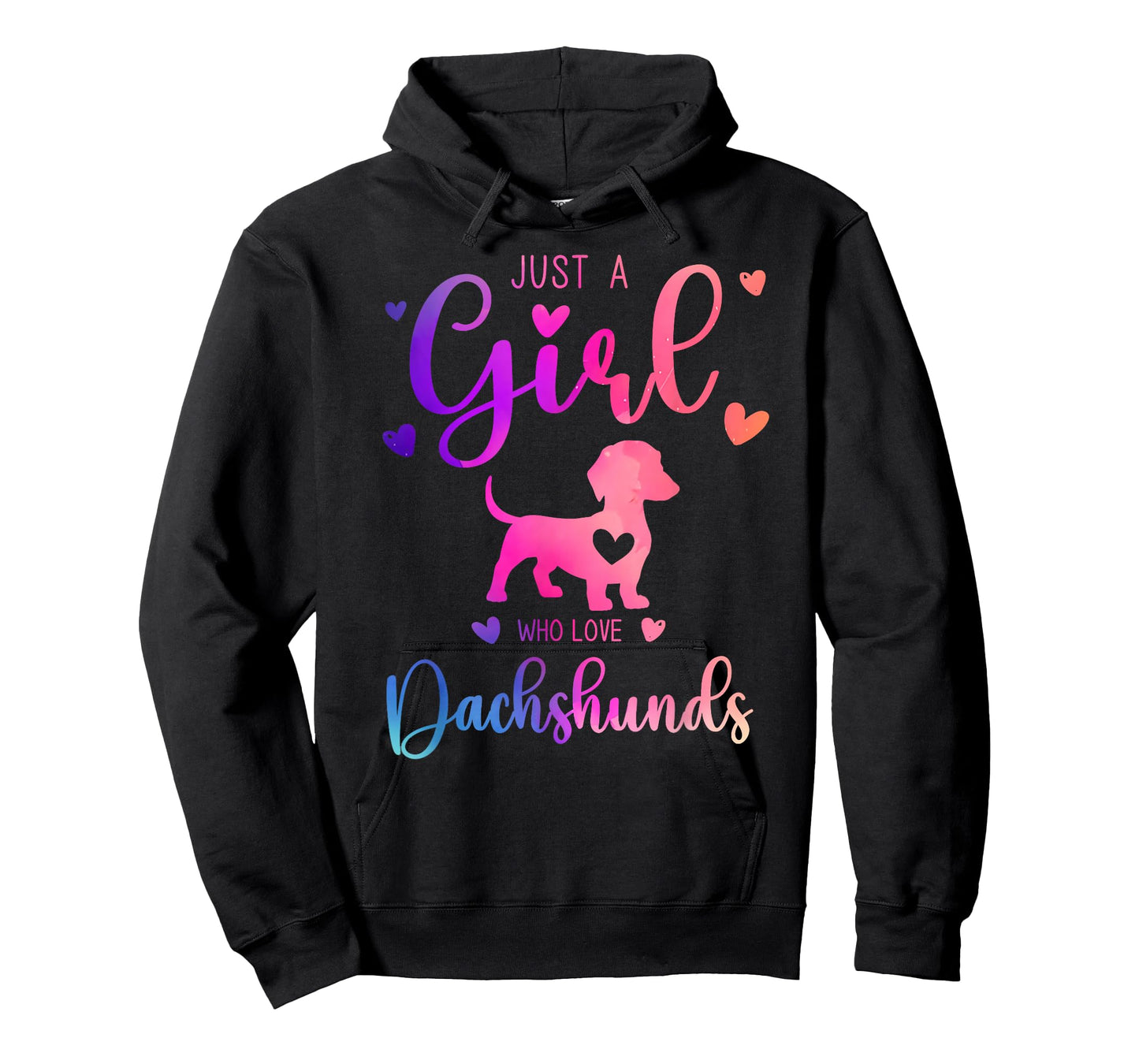 Just a Girl Who Loves Dachshunds Dress for Women and Kids T-Shirt