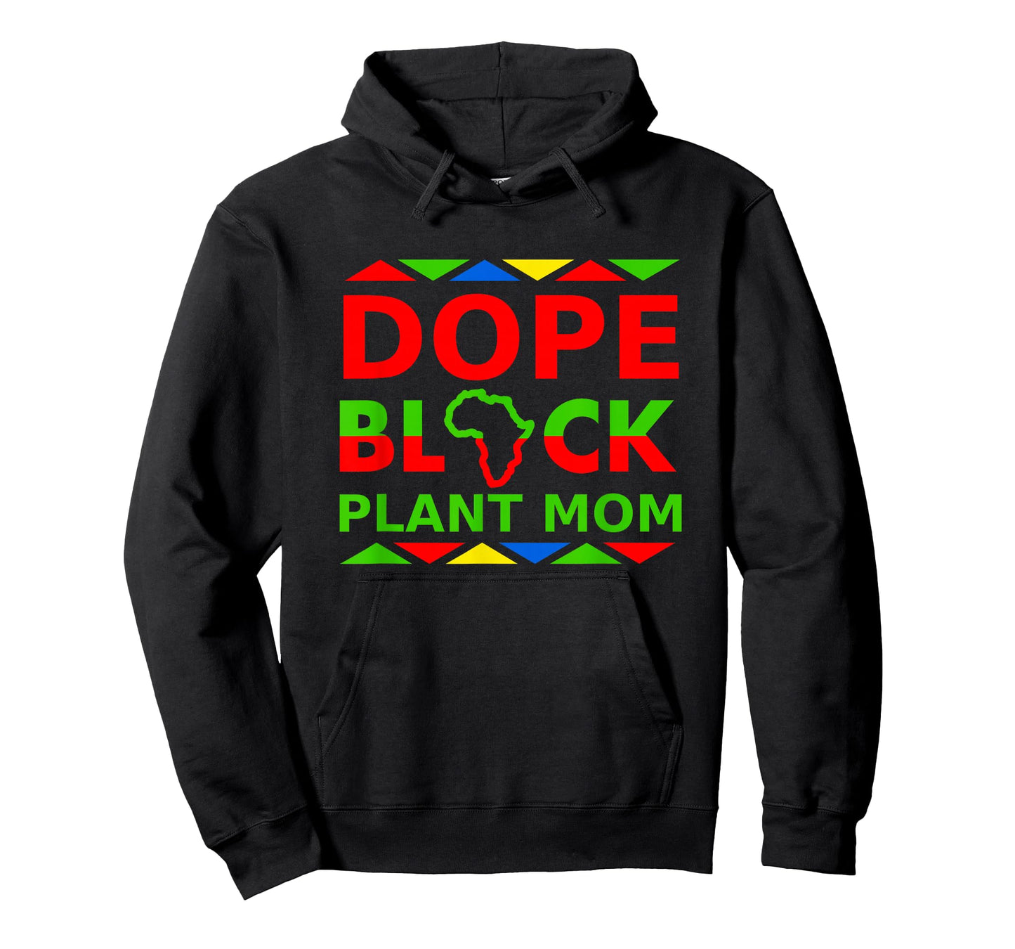 Dope Black Plant Mom Proud Black Woman Plant Lover Owner T-Shirt